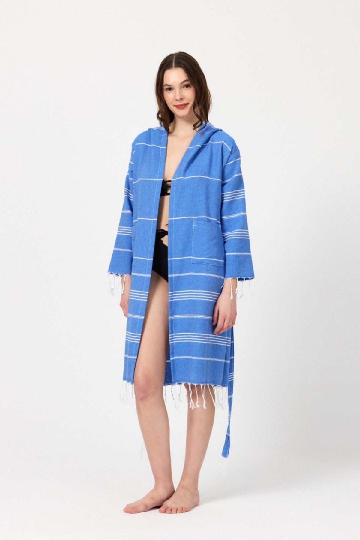 Macro Women's Bathrobe Peshtemal Beach Dress Pareo