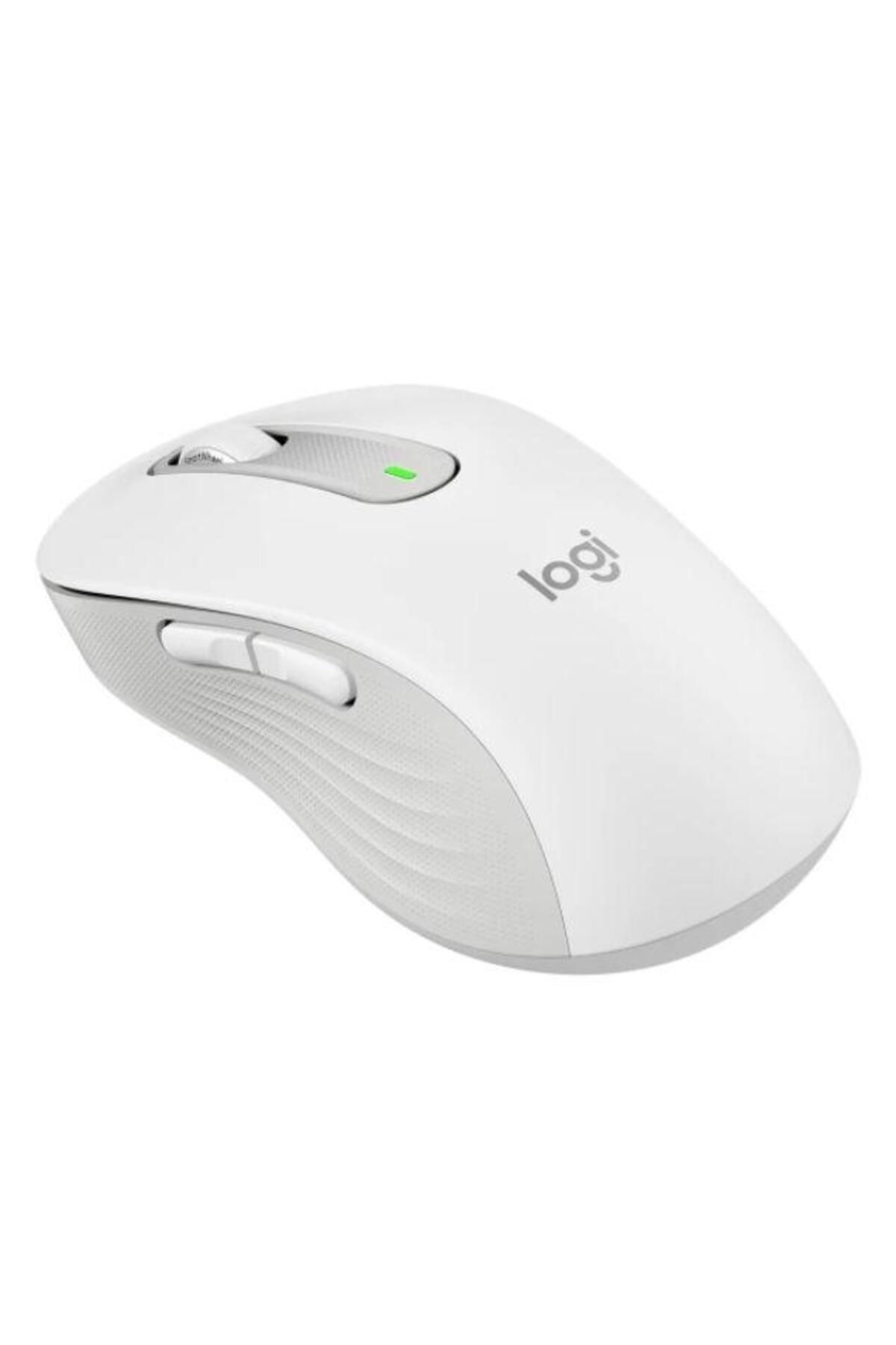 logitech-Logitech Signature M650 Left Wireless Mouse, USB, 4000 dpi, recommended for left-handed users (White) 3