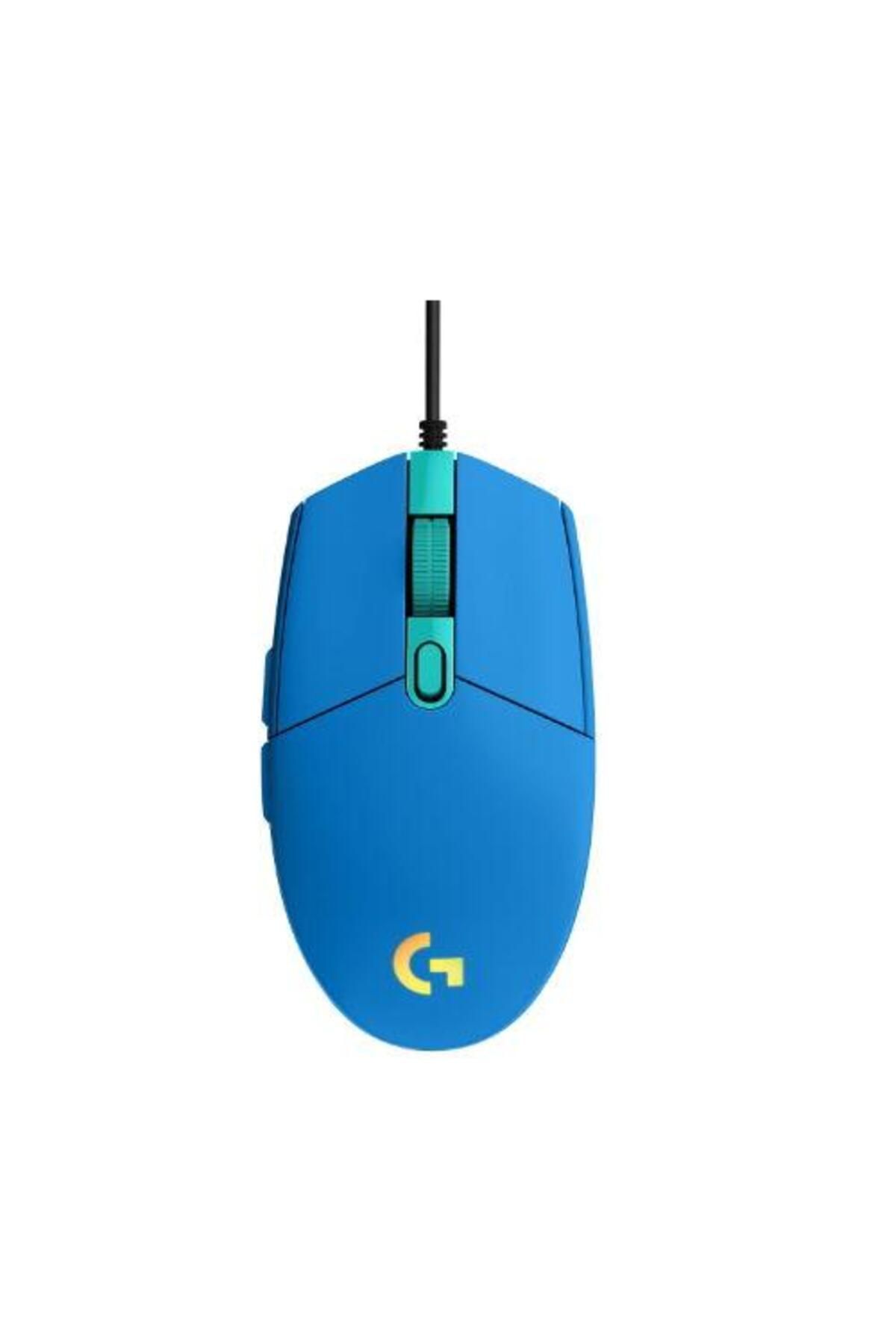 logitech-Mouse Gaming Logitech G102 Lightsync, 8000 dpi, iluminat RGB, USB (Albastru) 3
