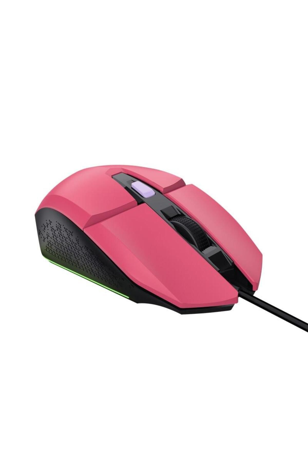 Trust-Mouse Optic Trust GXT109P FELOX, Cu brad, 6400 dpi (Roz) 3
