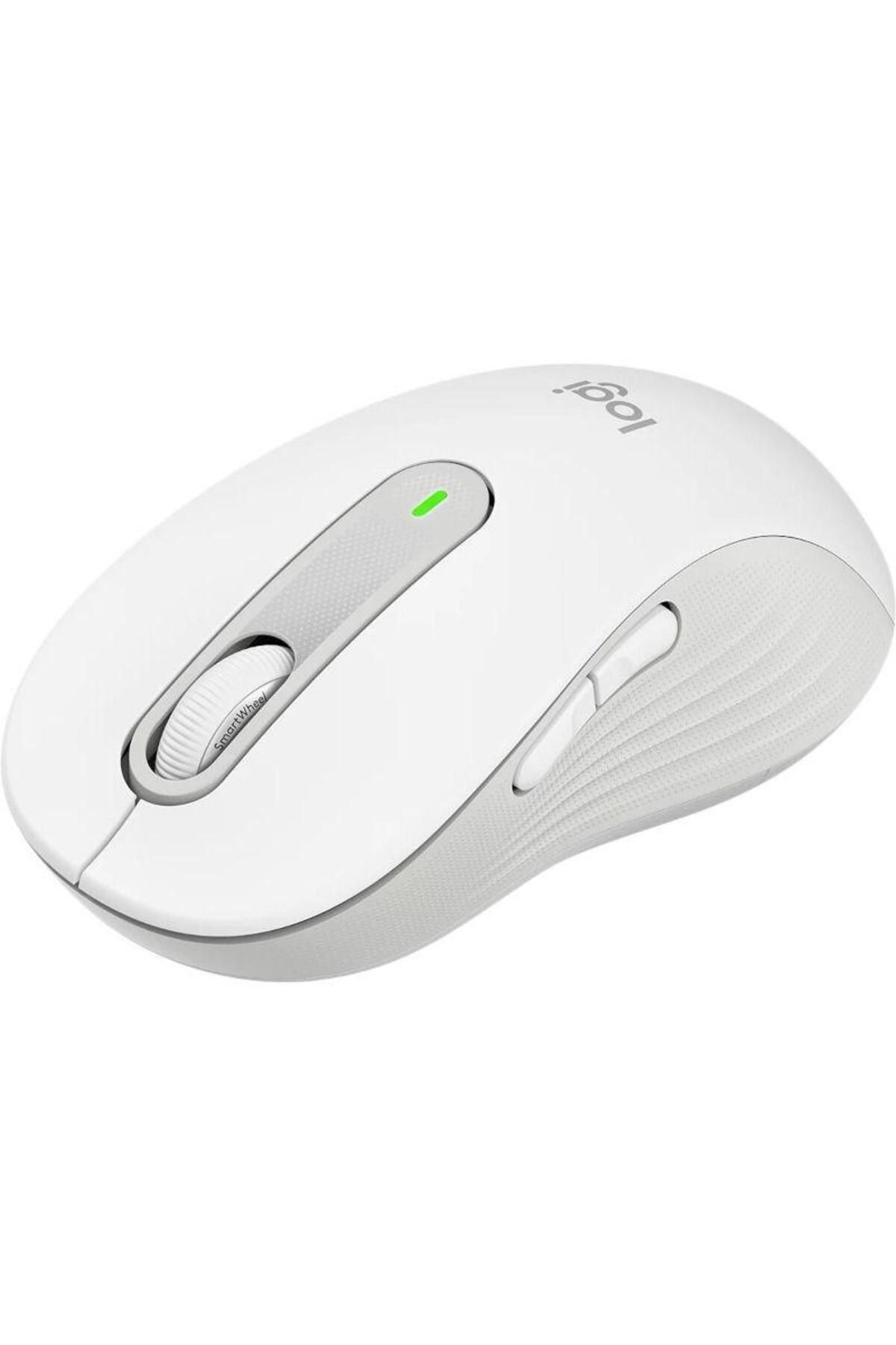 logitech-Mouse Wireless Logitech Signature M650 L, Bluetooth/USB (Alb) 3