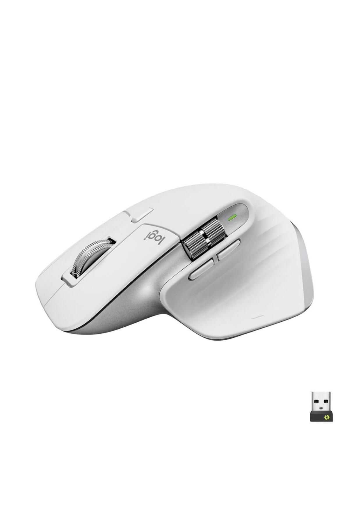 logitech-Mouse Wireless LOGITECH MX Master 3S Performance, 8000 dpi, Silent, USB, Bluetooth (Gri) 1