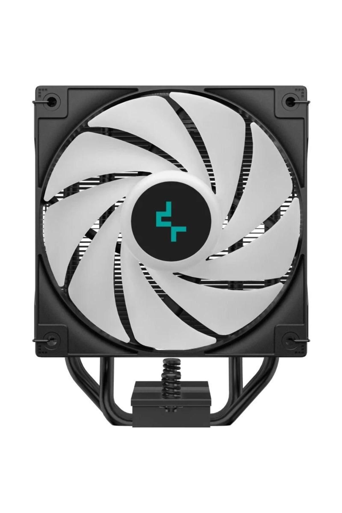 Deep Cool-Cooler CPU DeepCool AG400 Digital Plus ARGB, iluminare ARGB si Display, 2x 120 mm, 2100 rpm, PWM 3