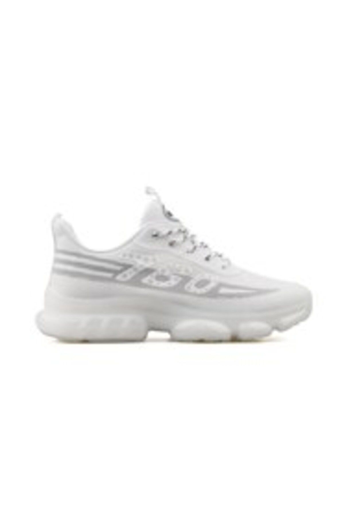 GAMELU-23ym Reverse Lace-Up Air Talpă Ușoară Memory Talpă Pantofi sport pentru bărbați, alb 2