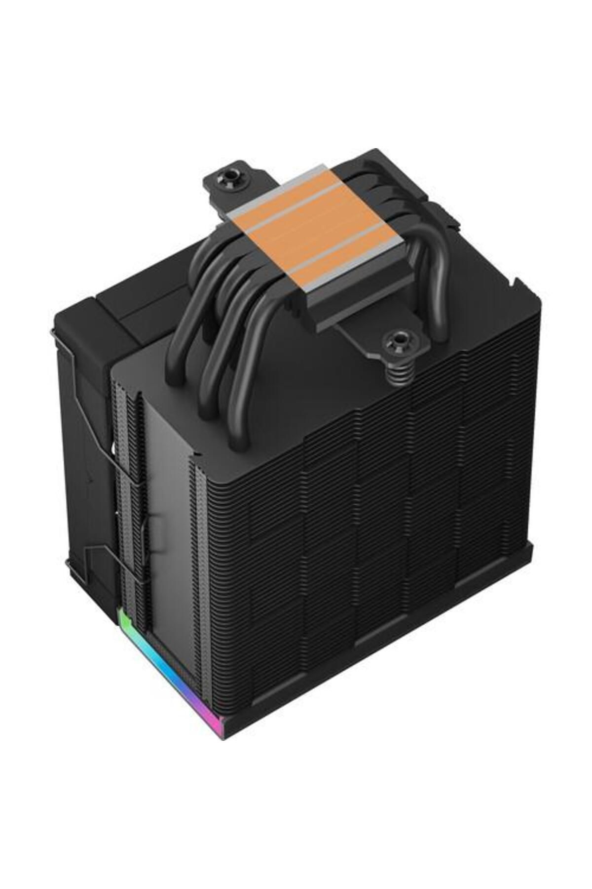 Deep Cool-CPU cooler Deepcool AK500S Digital black aRGB lighting and display, 120mm Fluid Dynamic Bearing 7