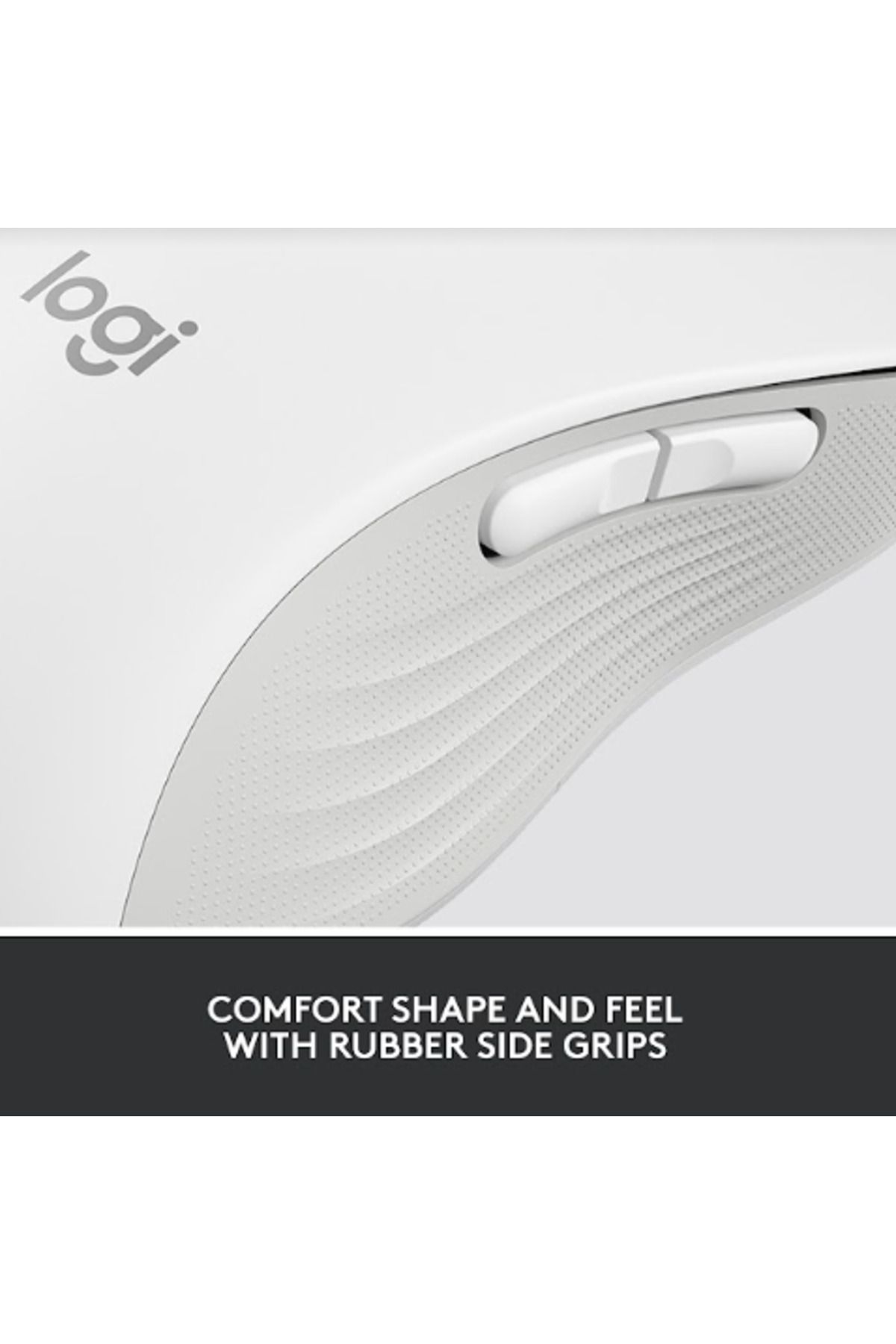 logitech-Logitech Signature M650 Left Wireless Mouse, USB, 4000 dpi, recommended for left-handed users (White) 10