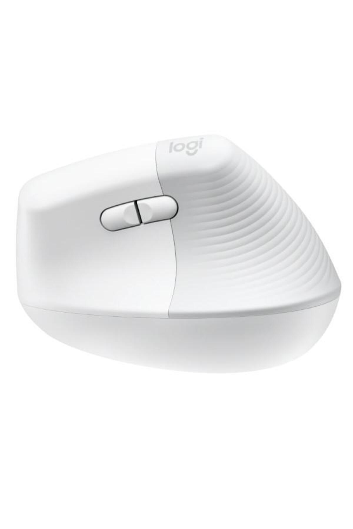 logitech-Mouse Logitech Lift Vertical Ergonomic, Offwhite / Gri pal 4