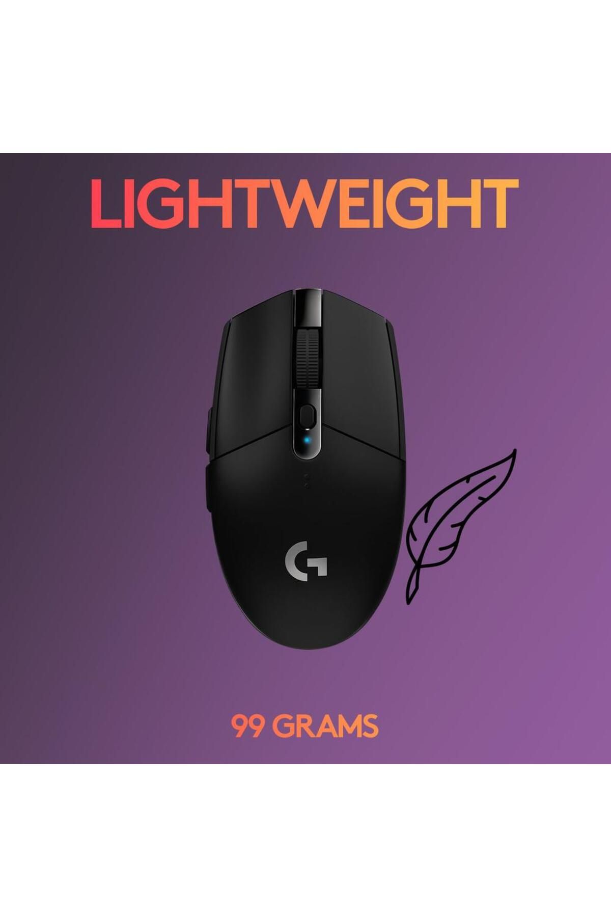 logitech-Mouse pentru jocuri fără fir Logitech G305 Lightspeed, 12K DPI, USB (Negru) 11