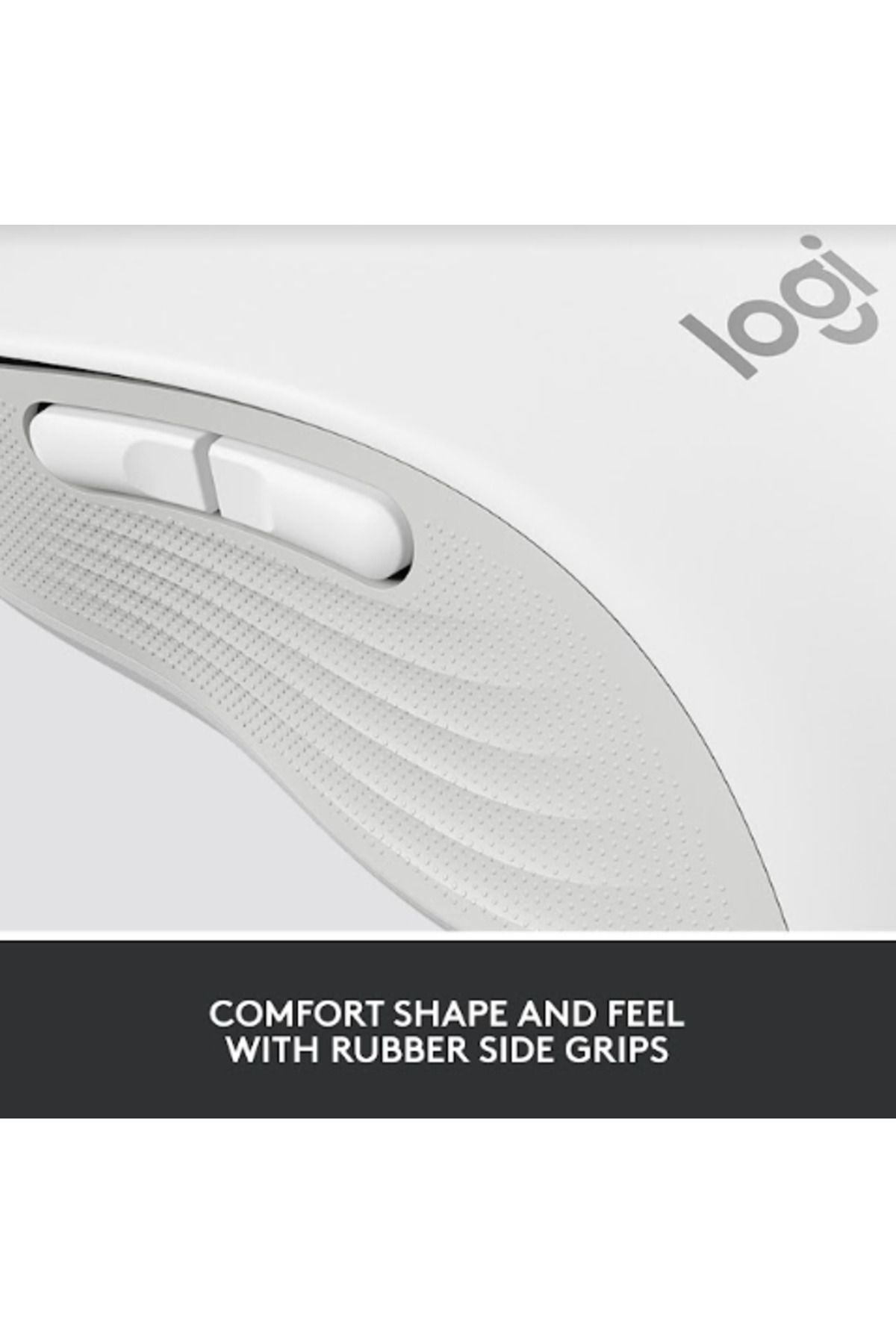 logitech-Mouse Wireless Logitech Signature M650 L, Bluetooth/USB (Alb) 9