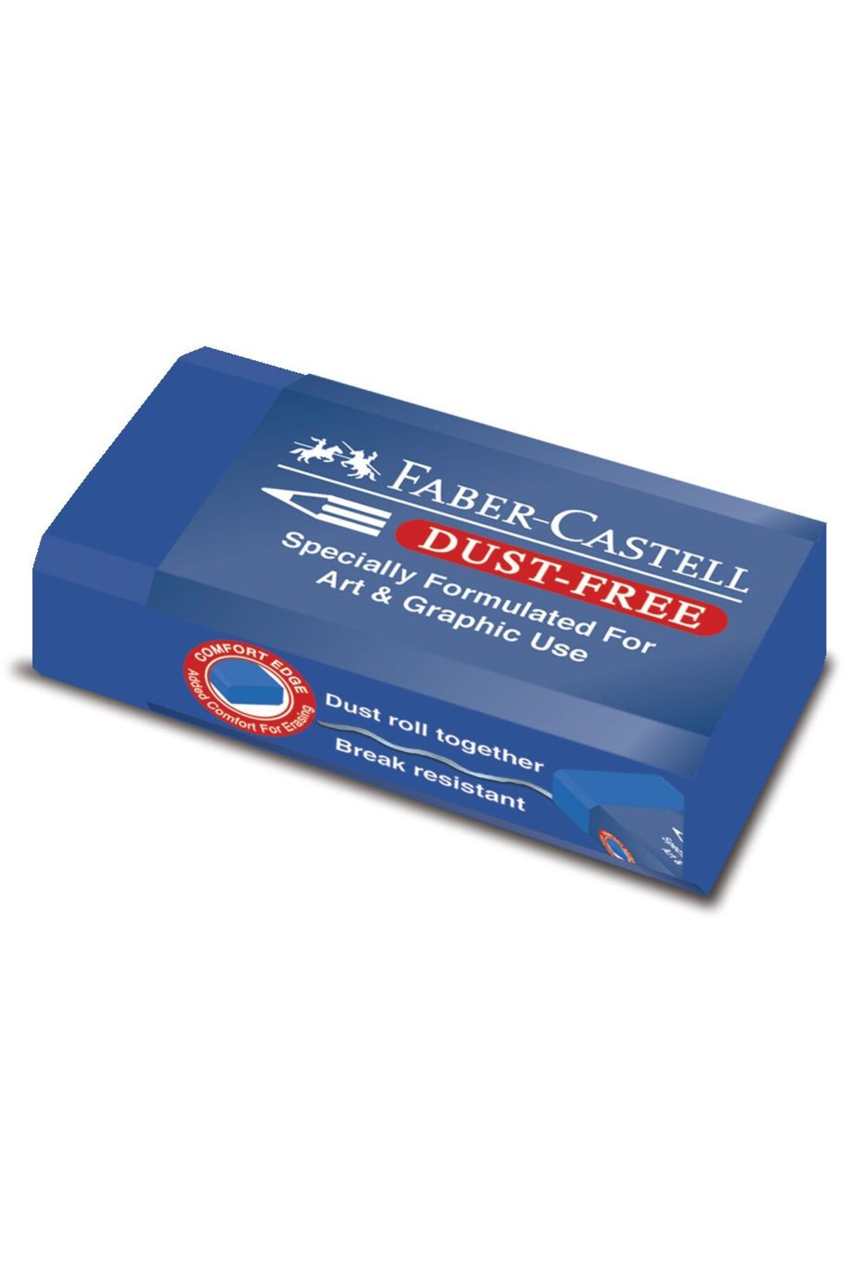 Faber Castell Eraseră Pentru Creion Fără Praf Blue Art & Graphic 24 Faber-castell - One Size