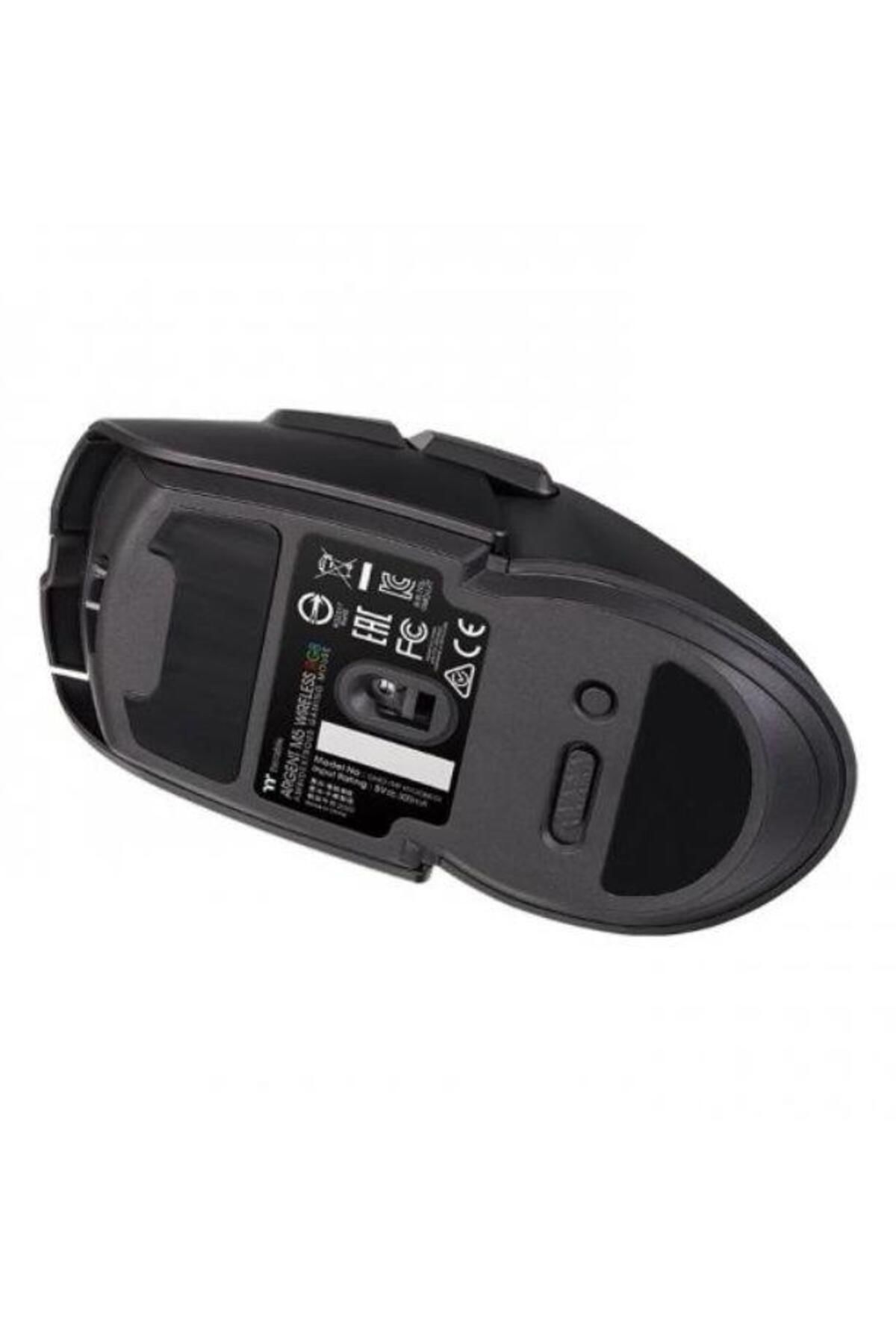 THERMALTAKE-Mouse Wireless Optic Thermaltake eSports Argent M5, 16000 DPI, iluminat RGB (Negru) 5