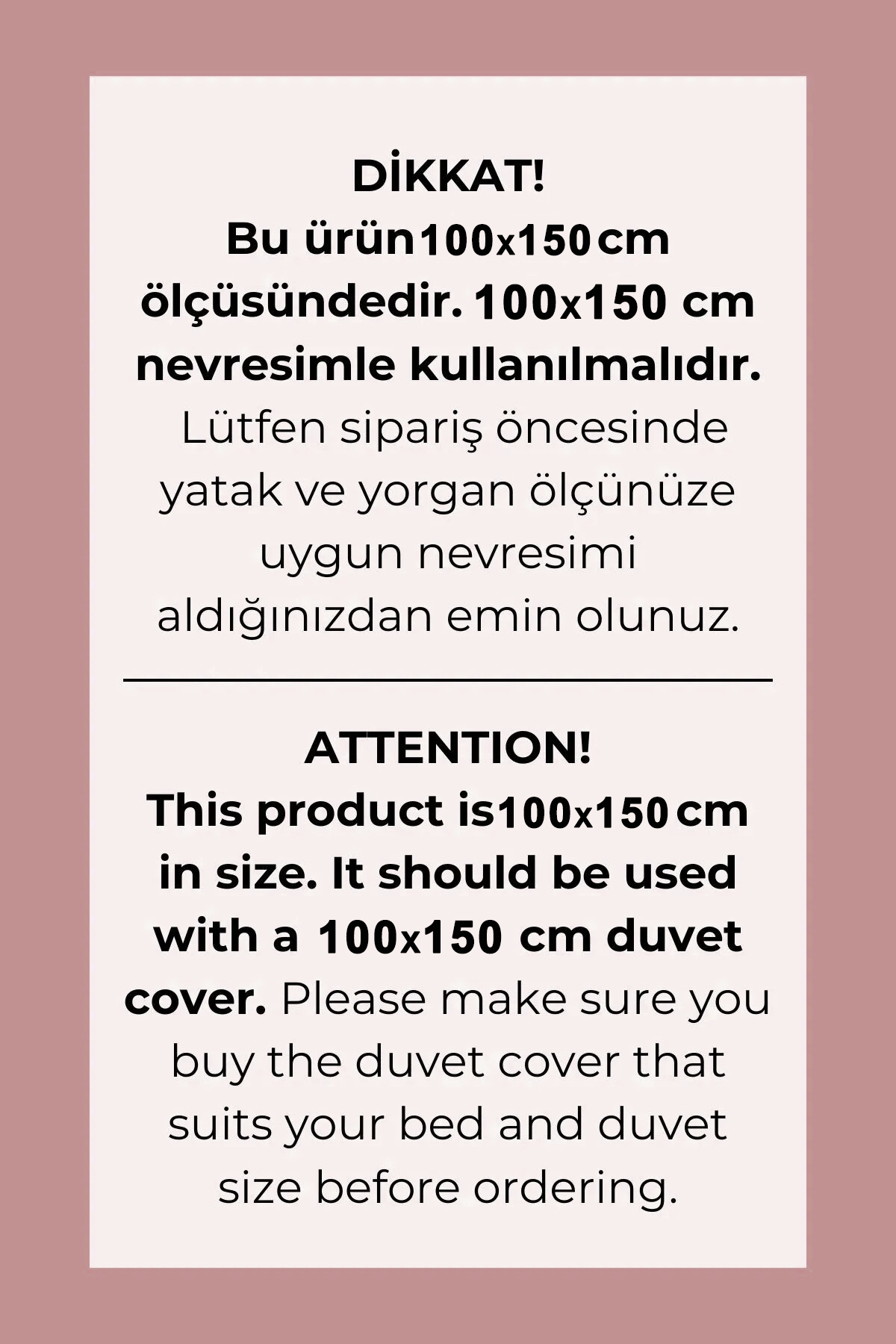 Monohome %100 Pamuklu Bebek Yorganı 100×150 cm - Yumuşak ve Rahat Uyku fotoğrafı 6 (önizleme)