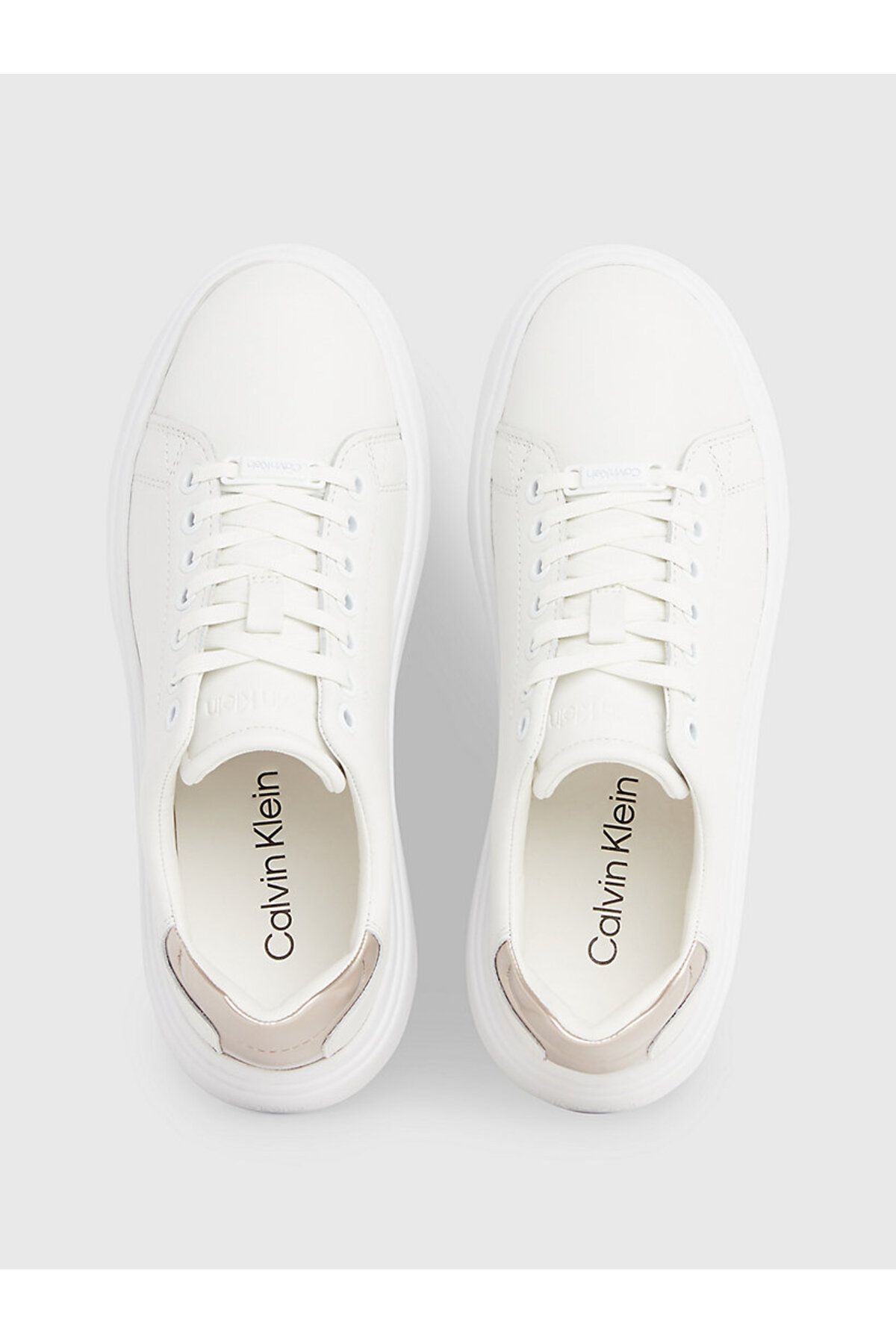 Calvin Klein-Women's Rubber Outsole with Logo on the Side in the Tongue and Heel Suitable for Daily Use B 3