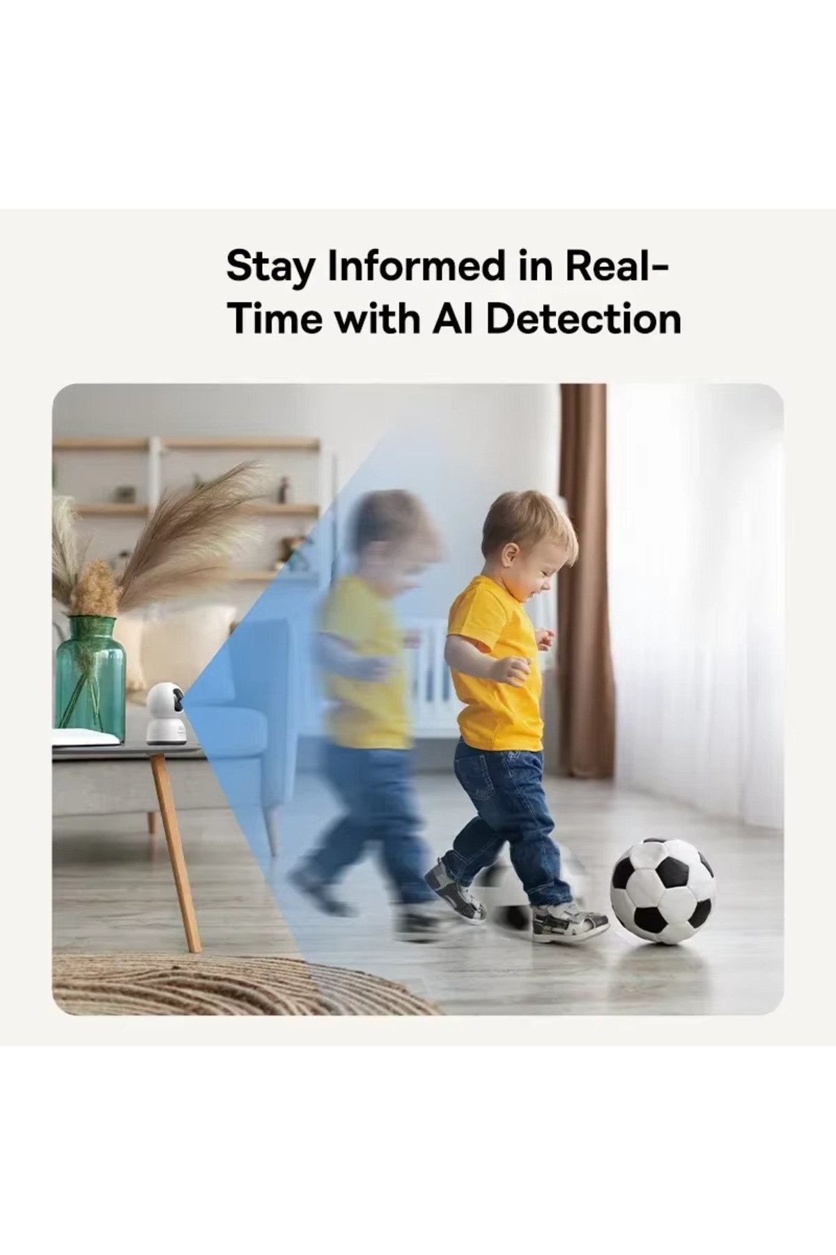 Baseus-Security P1 Lite 3mp Wi-fi Indoor Camera, Ai Detection, 360 Pan, 90 Tilt, Night Vision 6