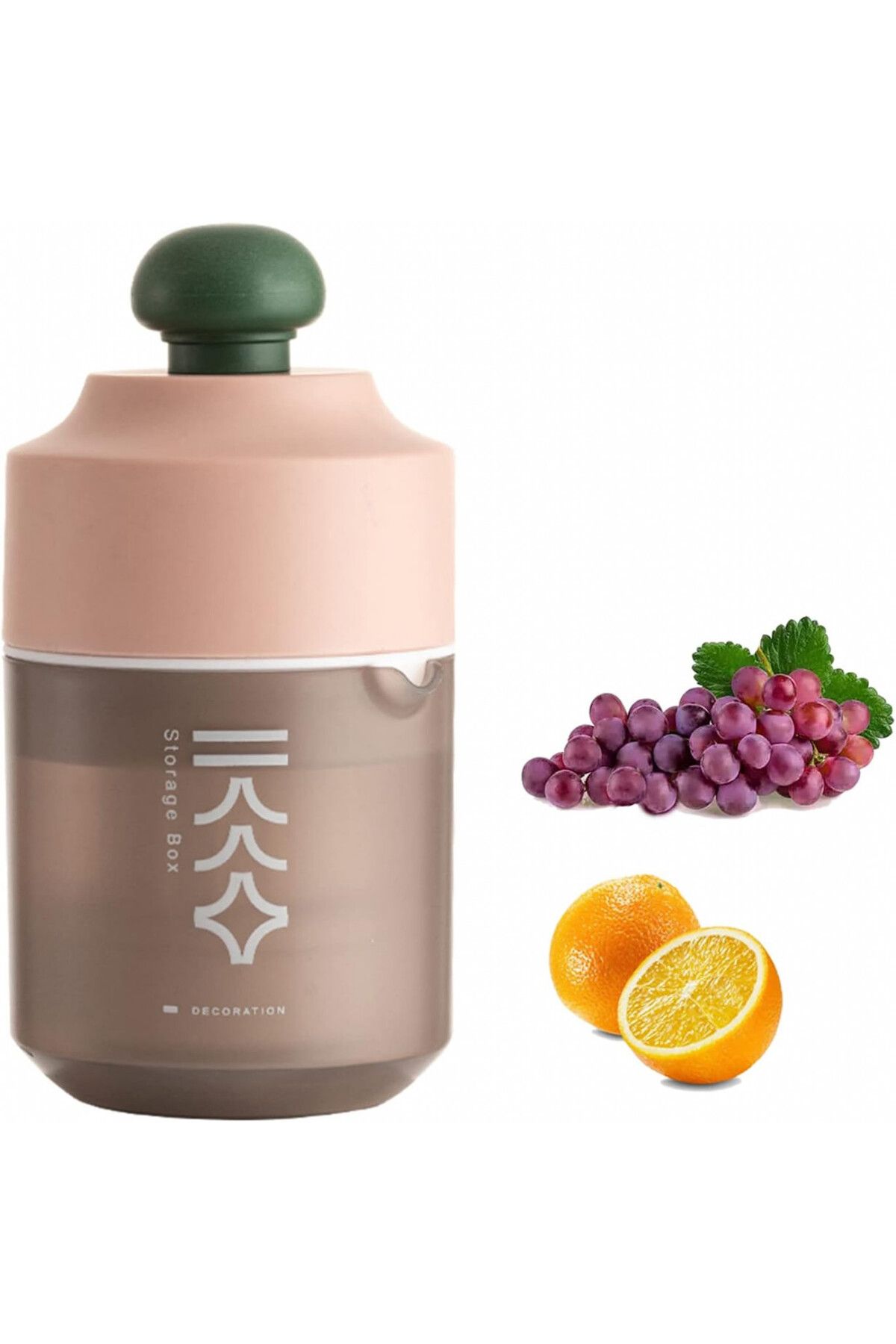 Zanni Storcator Manual De Fructe Podospecial, Polipropilena, Roz, 17,5 X 9,5 Cm, 400 Ml - One Size