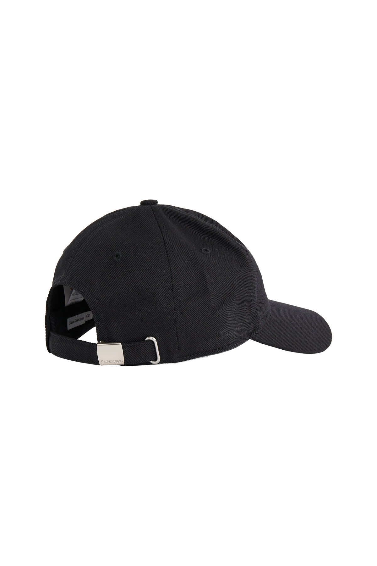 Calvin Klein-Men Black CKJ Seasonal Embroidery Cap 4