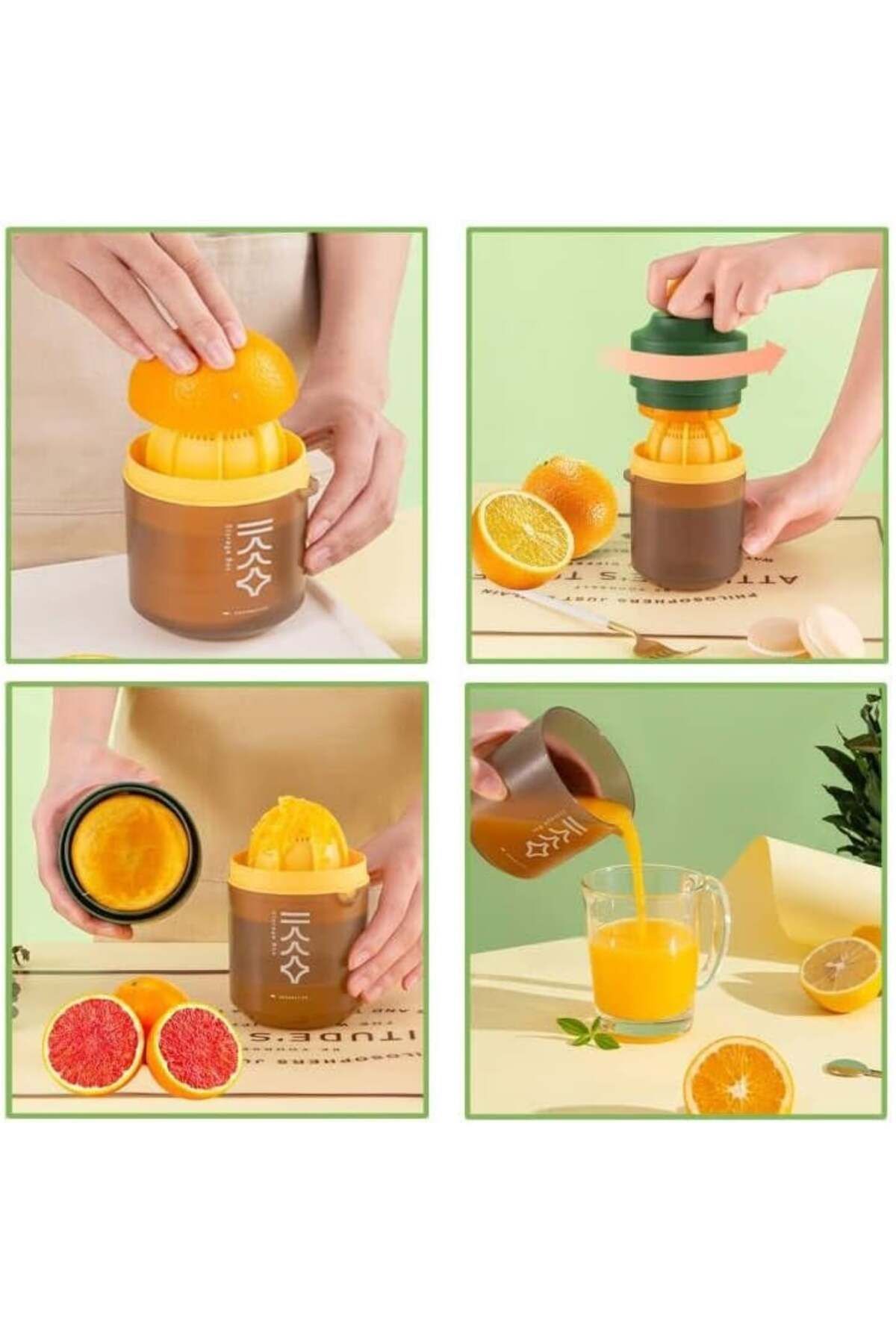 Zanni-Storcător manual de fructe Podospecial, polipropilenă, multicolor, 17,5 x 9,5 cm, 400 ml 7