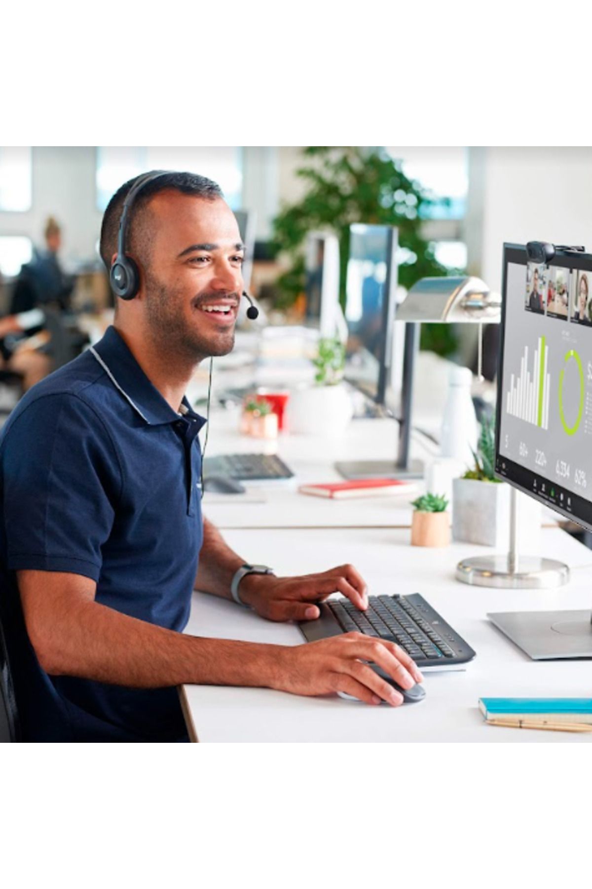 logitech-Logitech H111 Stereo Headset 5