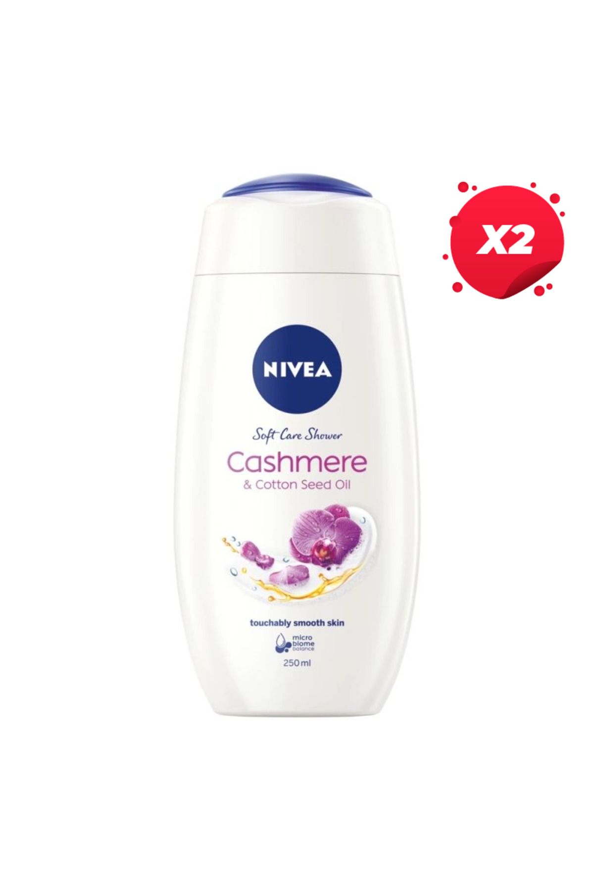 NIVEA X2 - Nivea Gel Dus 250ml Cashmere Femeie - One Size