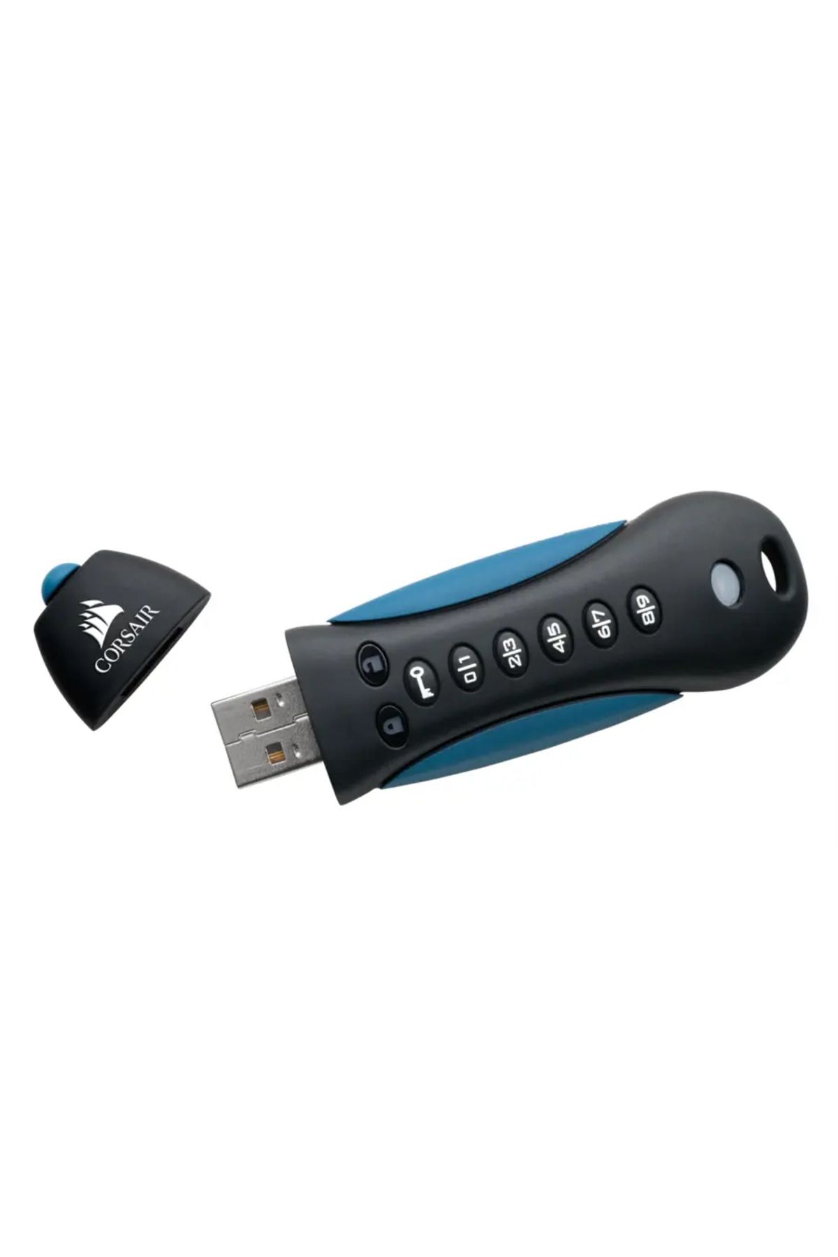 Corsair-Memorie USB Corsair Flash Padlock3, 128GB, criptare hardware AES-256bit, shock resistant, USB 3.0 3