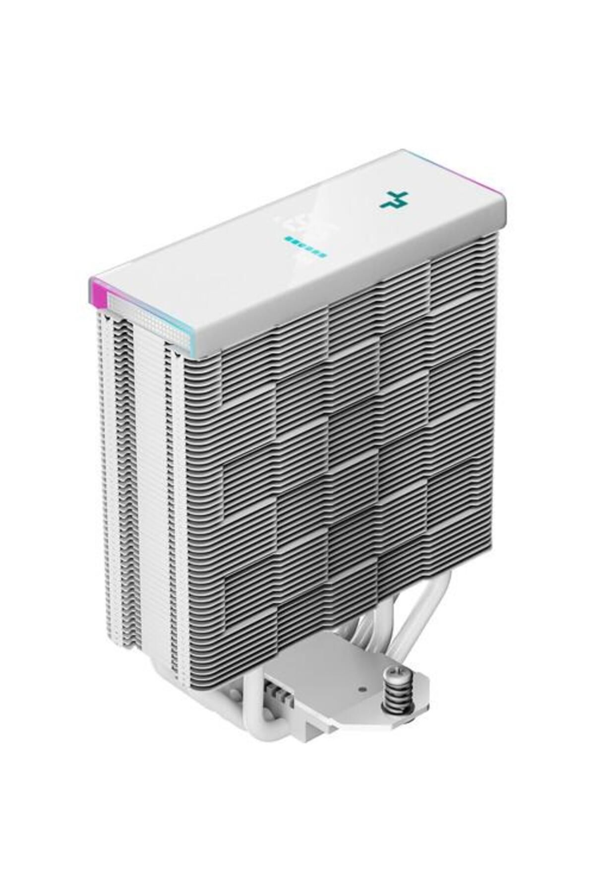 Deep Cool-Deepcool AK400 Digital CPU Cooler, aRGB lighting and LED display, 68.99 CFM (White) 6