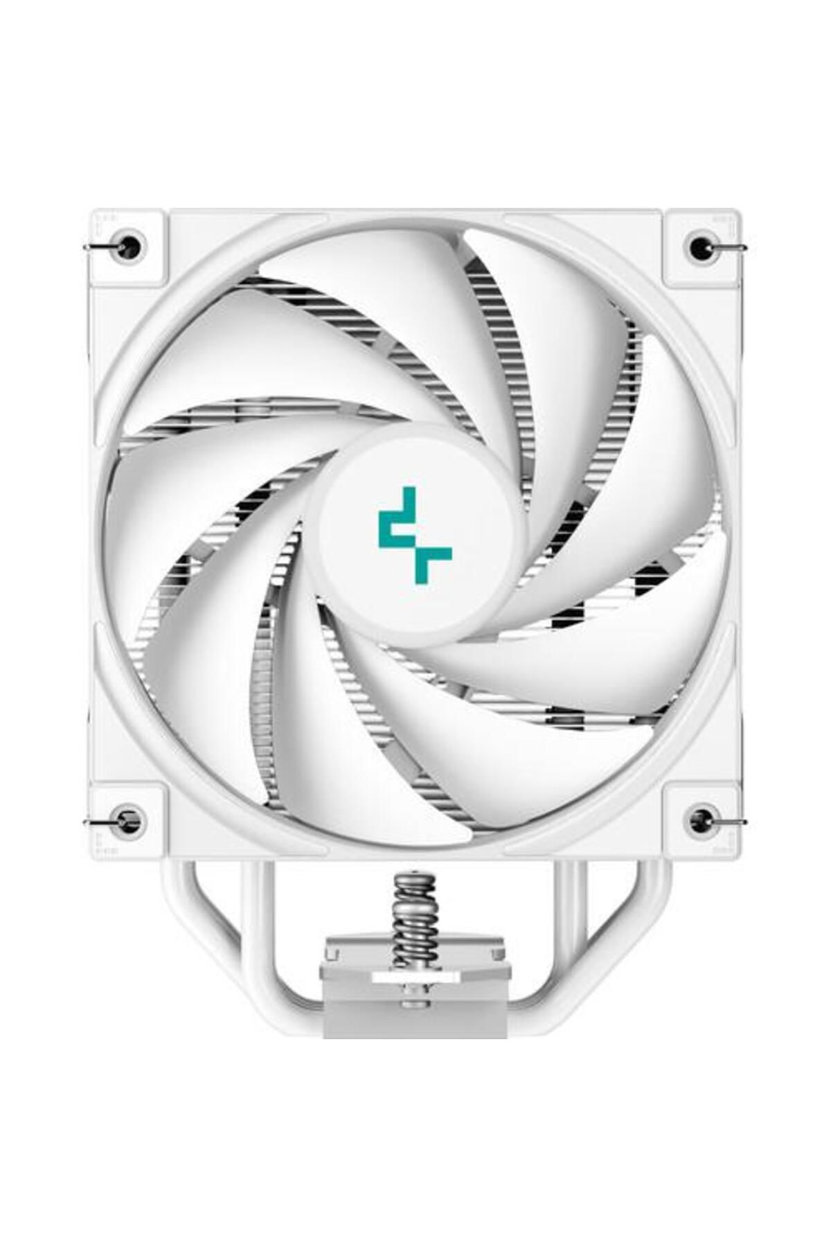 Deep Cool-Deepcool AK400 Digital CPU Cooler, aRGB lighting and LED display, 68.99 CFM (White) 2