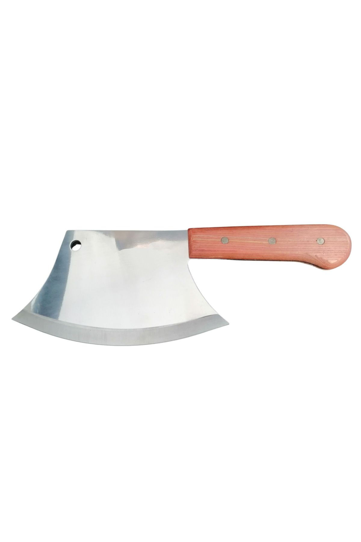 Depox Tocător De Gătit Ideallstore , Oțel Inoxidabil, 36 Cm, Mâner Din Lemn - One Size