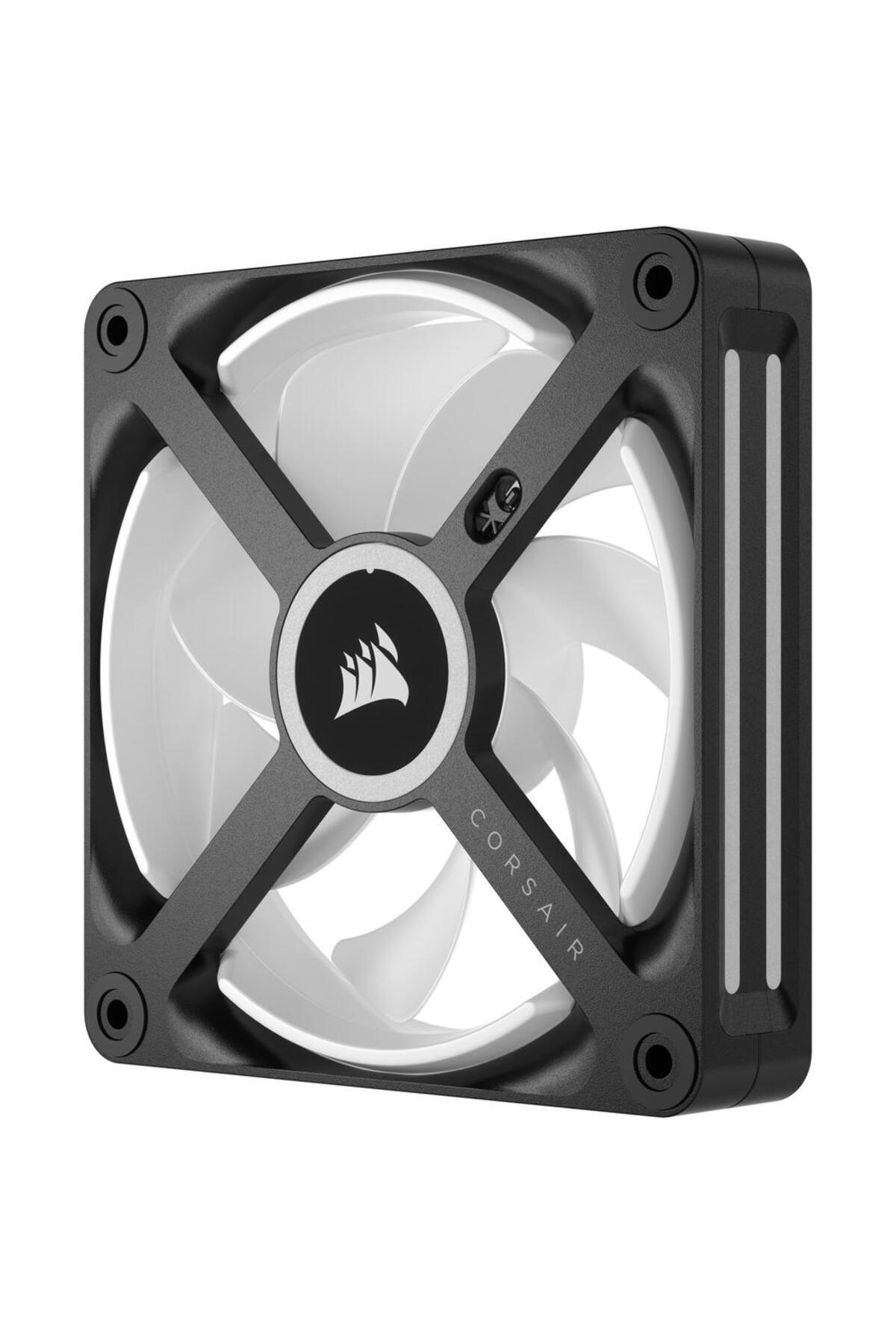 Corsair-Ventilator Corsair iCUE LINK QX120 RGB Magnetic Dome, Starter Kit, 120 mm, Negru 8