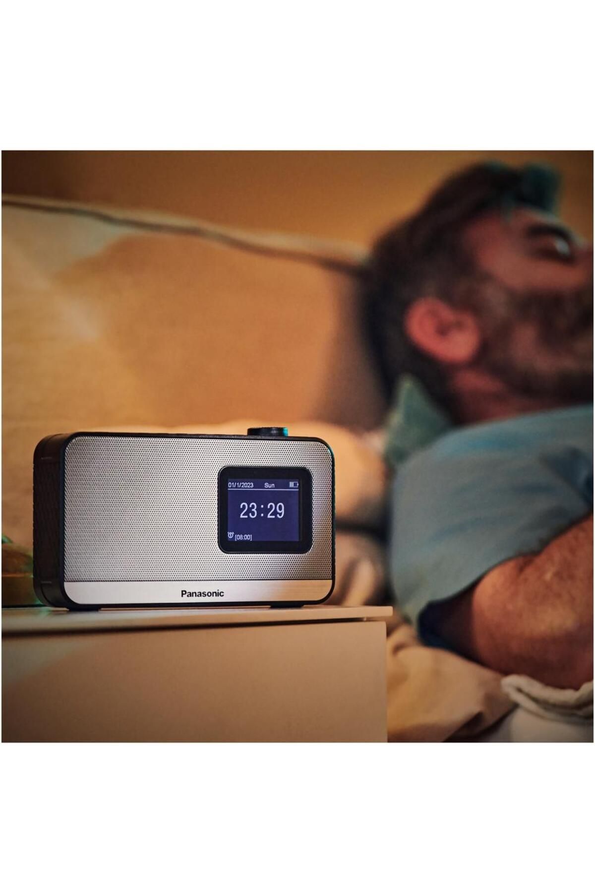 PANASONIC-Panasonic RF-D15EG-K portable radio, FM, DAB+, Bluetooth, clock, alarm and timer function 9