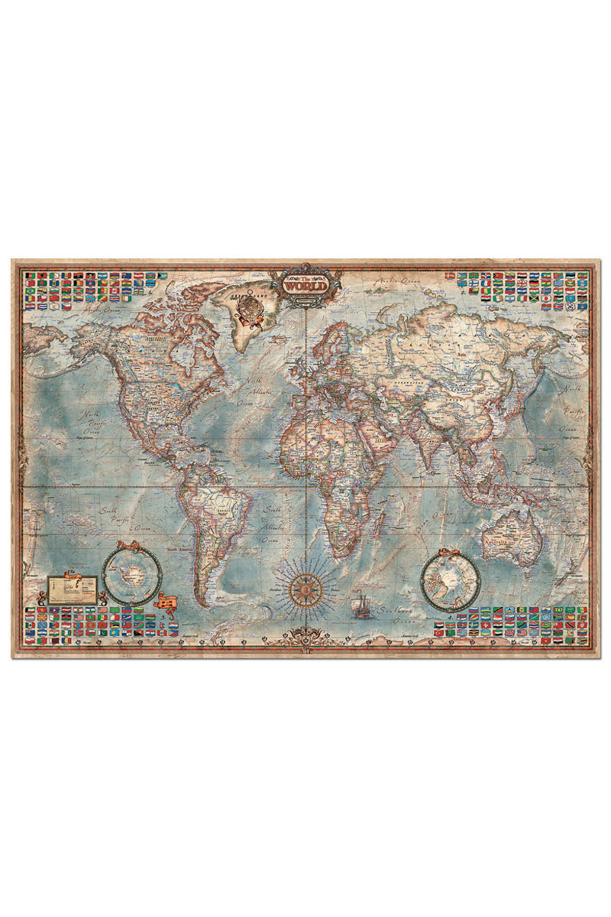 4000ピース　パズル　海外製　世界地図　ジャンク　EDUCA エドゥーカ 1_org_zoom.jpg