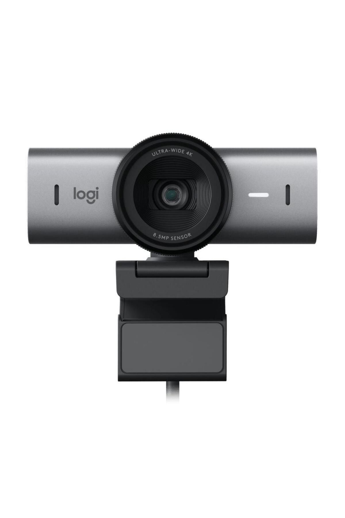 logitech-Logitech MX Brio 705 4K Webcam with AI-based Image Enhancement, Gray 2