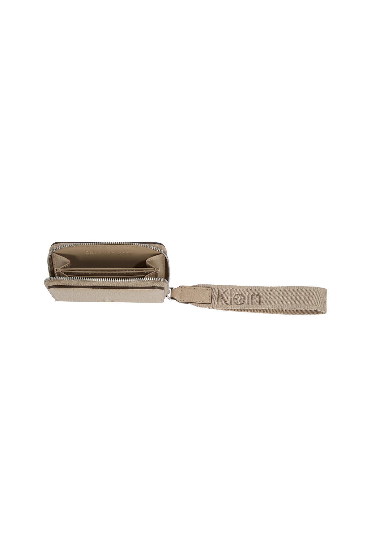 Calvin Klein-Calvin Klein Women Crockery Ultralight Md Zip Wallet 3