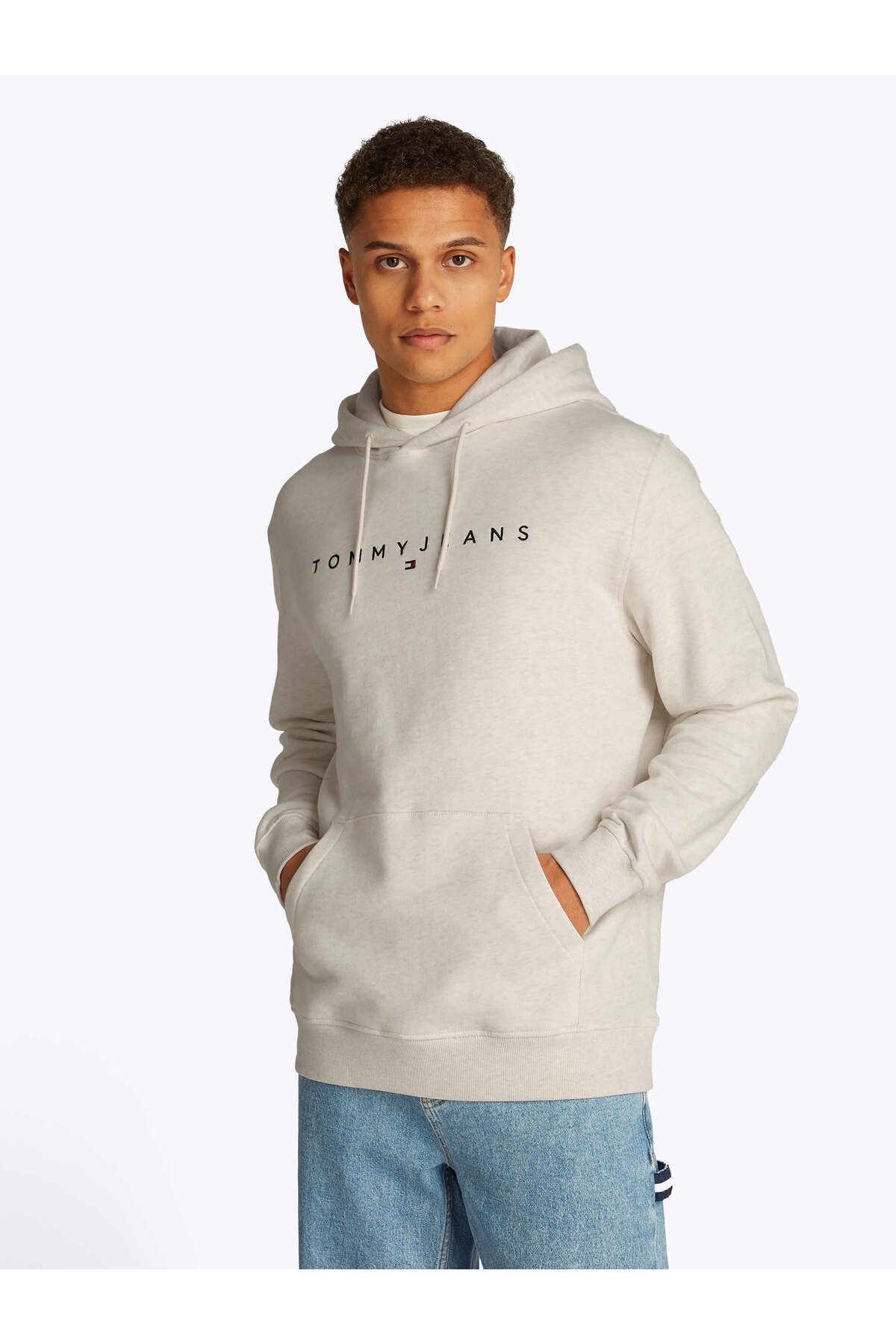 TJM REG LINEAR LOGO HOODIE EXT Tommy Hilfiger