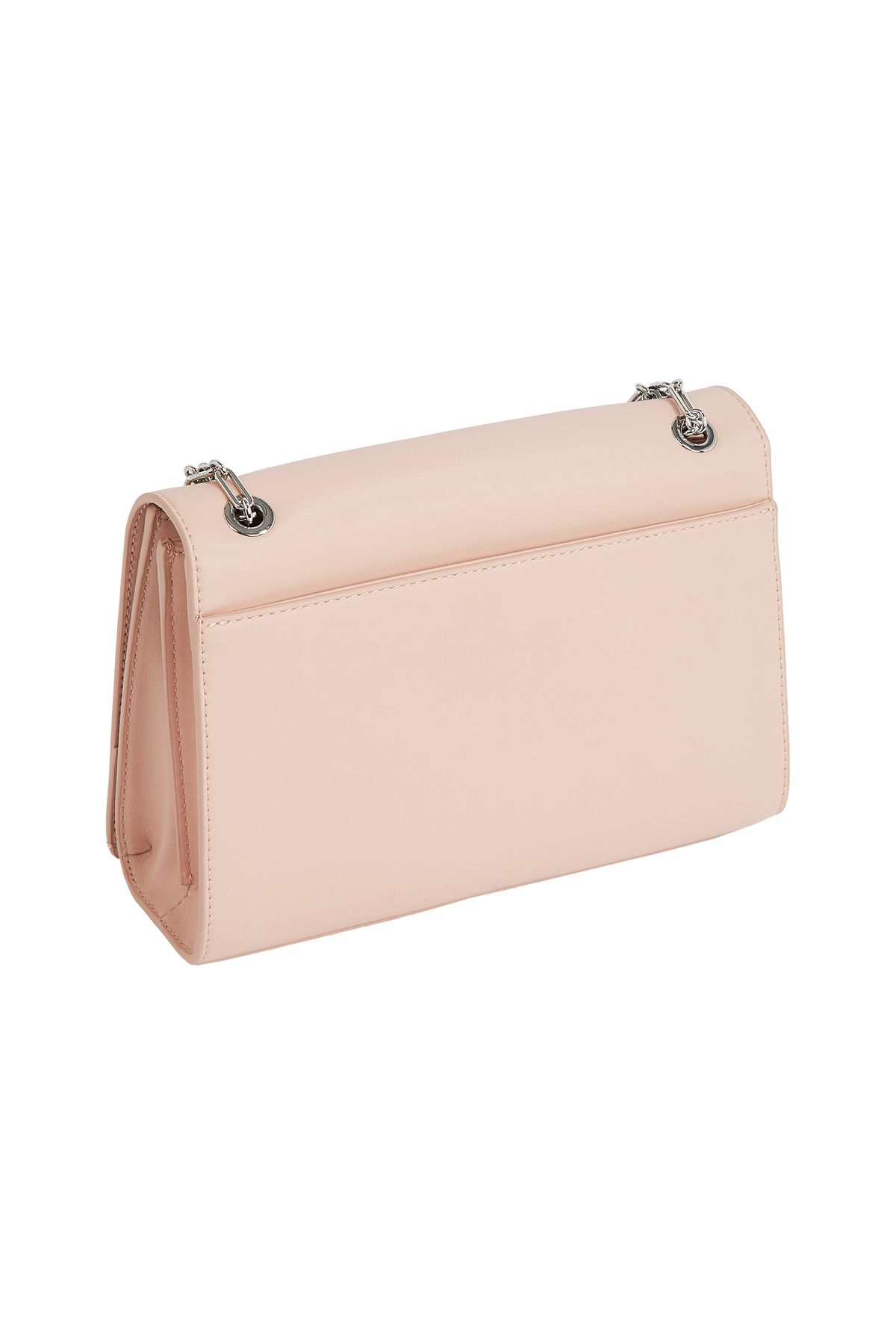 Calvin Klein-Calvin Klein Pink Medium Convertable Chain Shoulder Bag 4