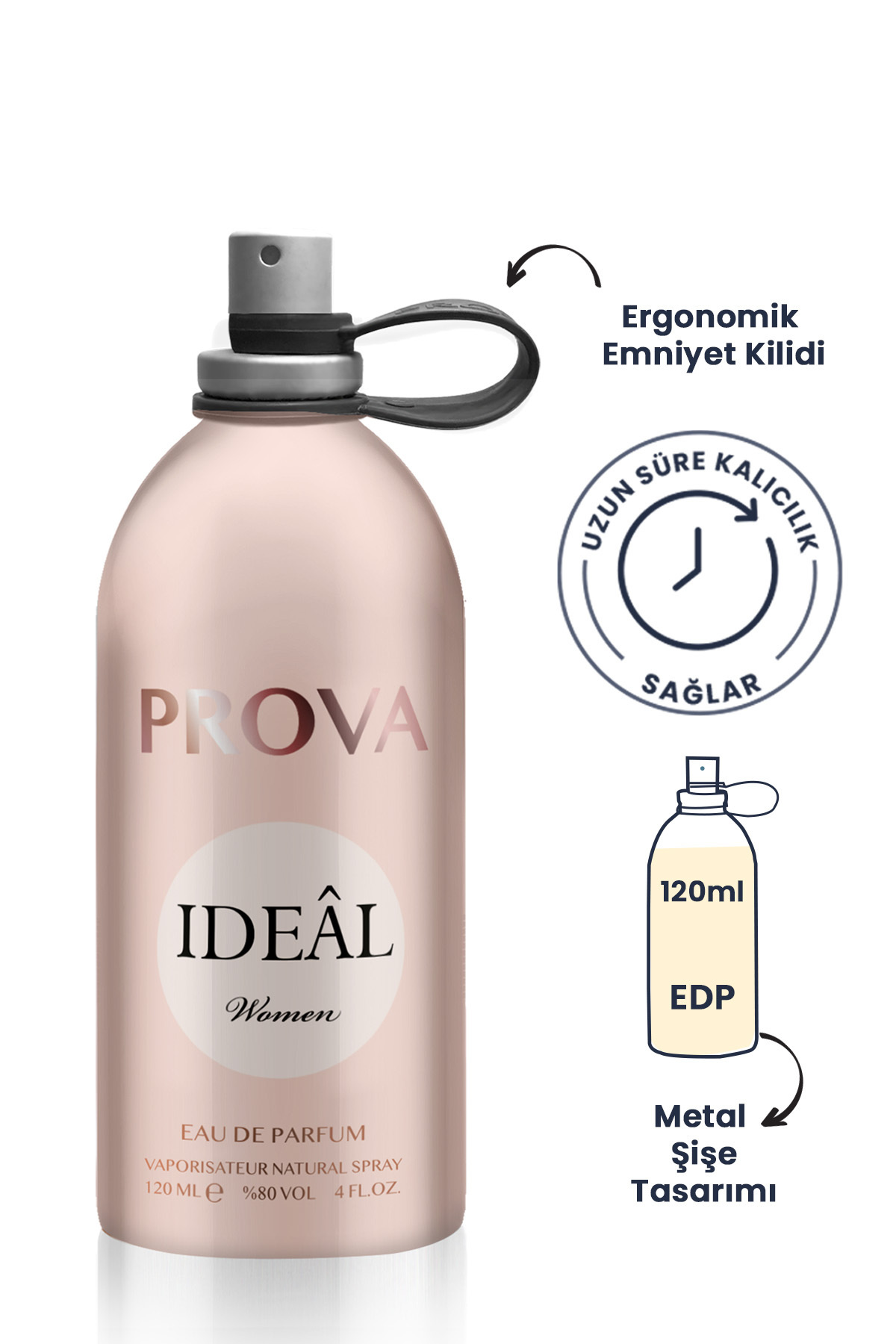 Ideal Ve Gold Women Edp Kadın Parfüm Seti — PRO8696601119634EDP — تصویر 5 از 6