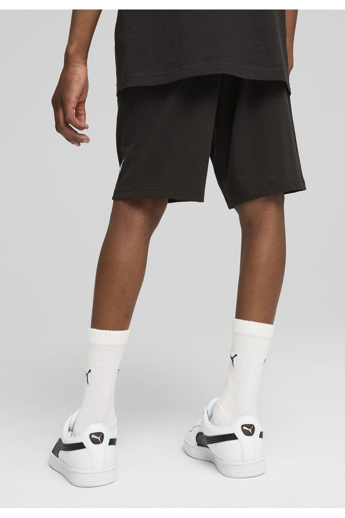 Puma-Ess No. 1 Logo Jersey Shorts 8