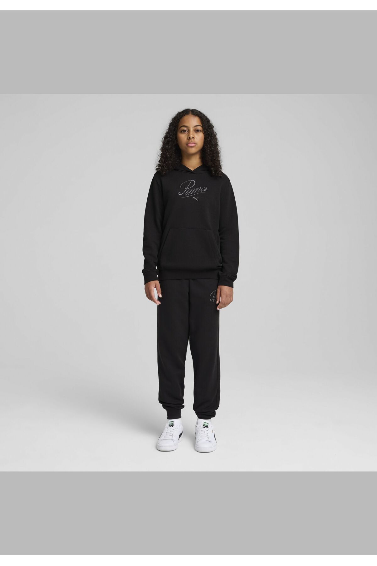 Puma-Essentials Script Mikina pro mládež 1