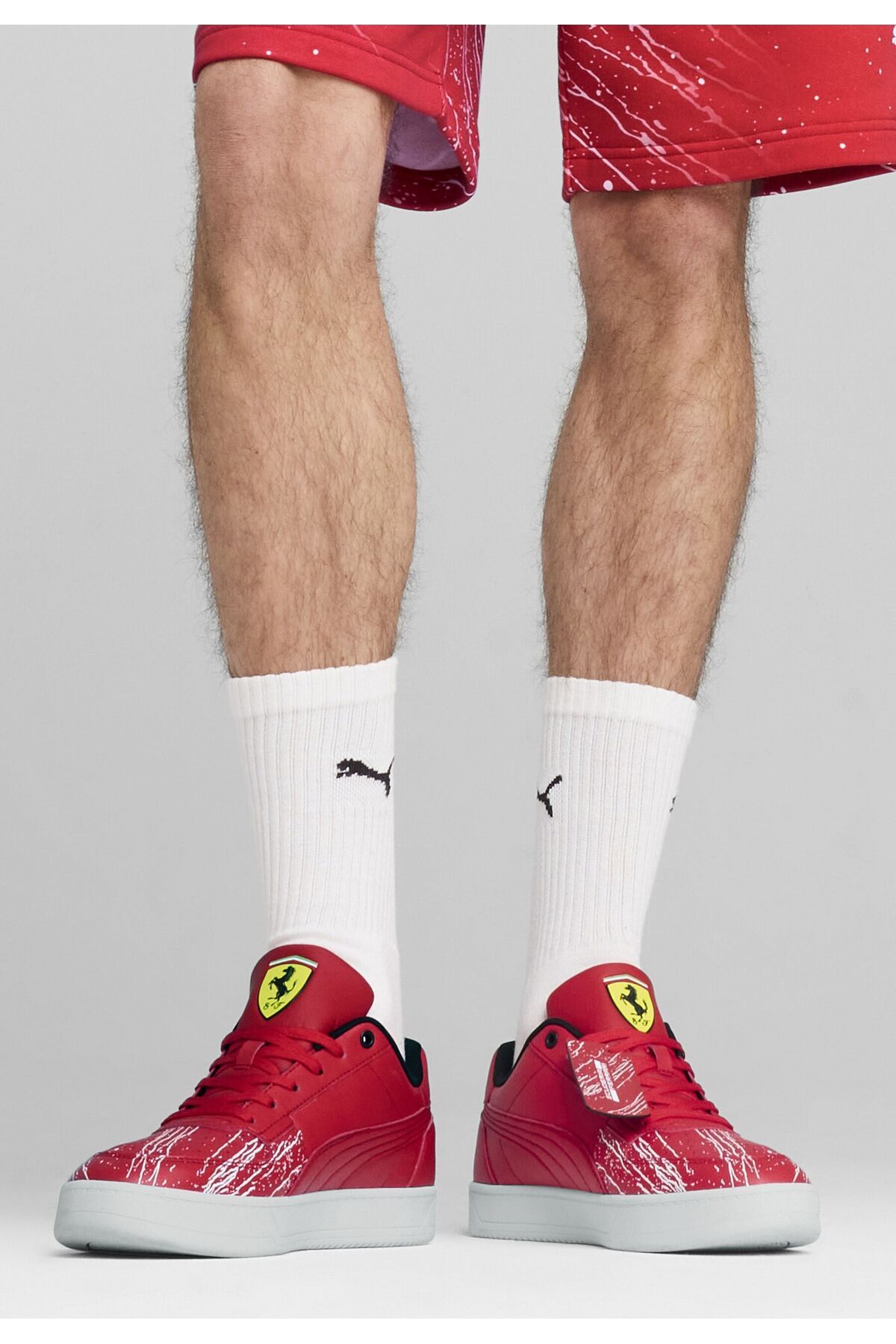 Puma-Farebné tenisky Scuderia Ferrari HP Caven 2.0 2