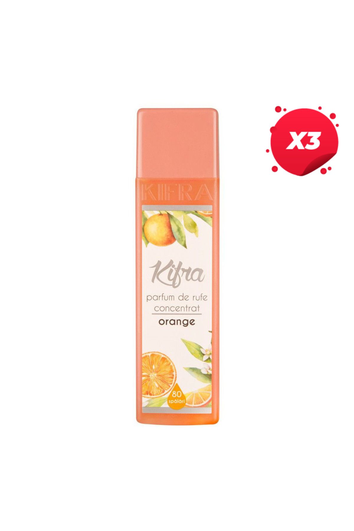 kifra X3 - Kifra Parfum Rufe 200ml Orange 80 Spalari - One Size