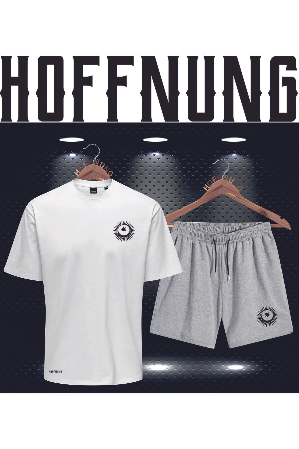 HOFFNUNG Full Shorts Turan Bırlık Unısex Alt Üst Takımı