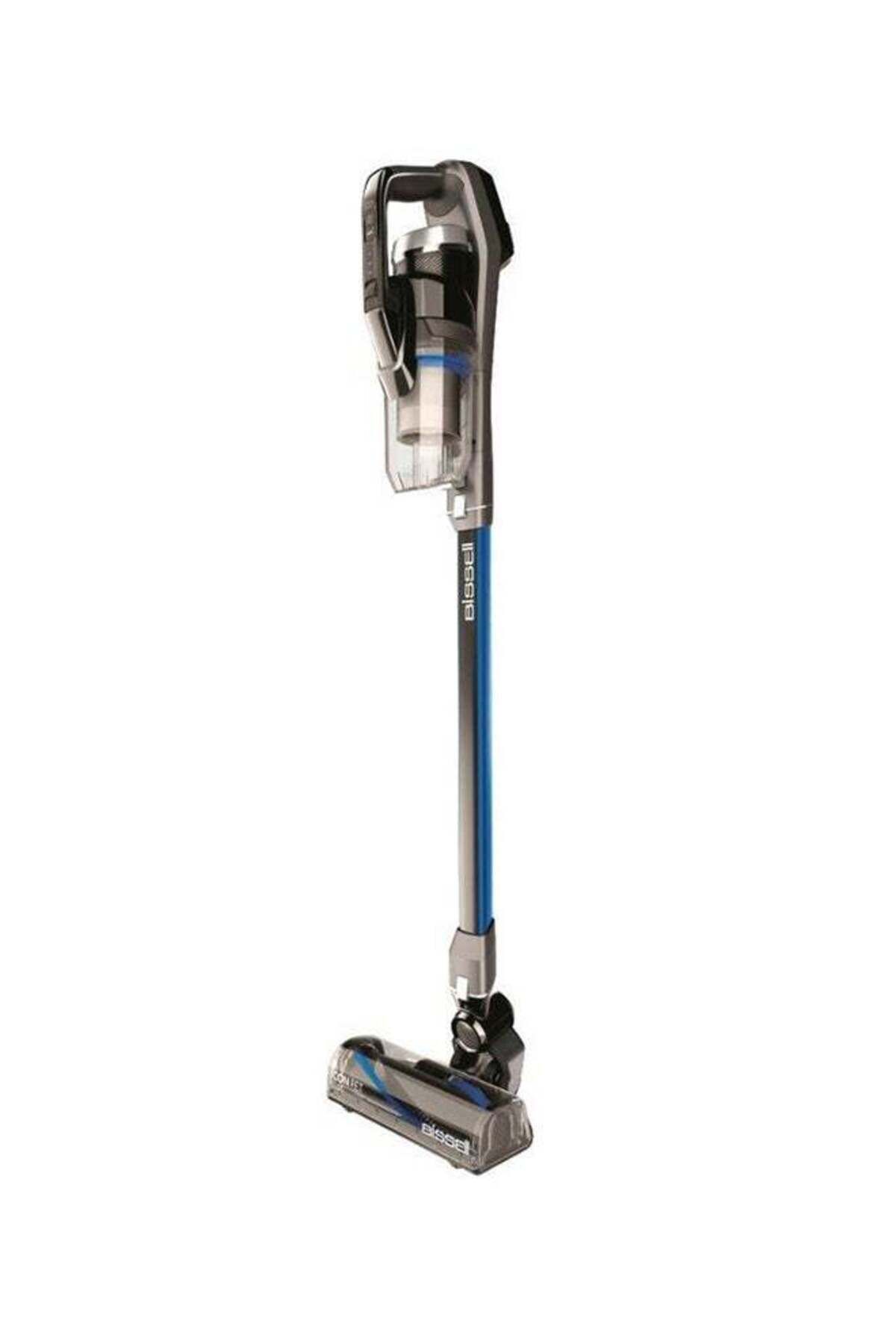 Bissell-OMNIPET Turbo 3175B Cordless Vacuum - 25-Min Runtime, 0.4L, 400W, Black/Blue 2