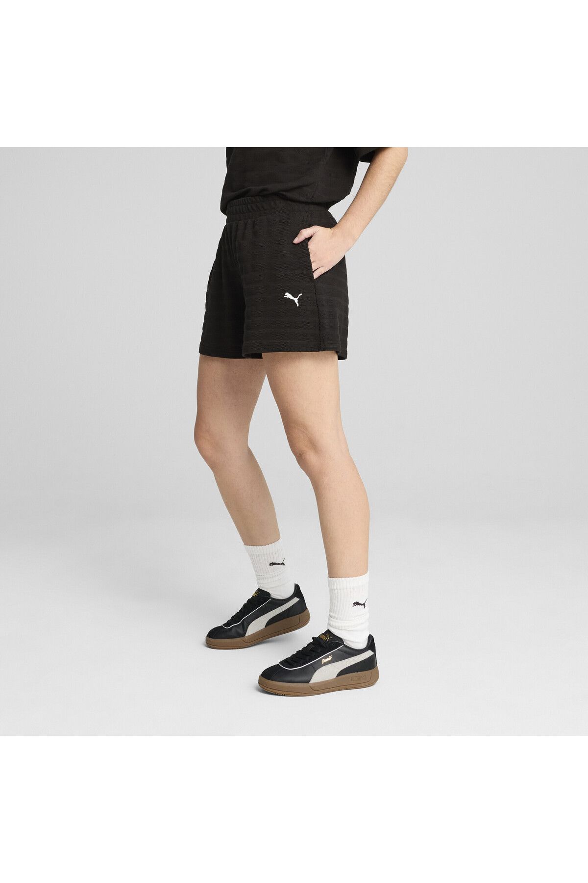 Puma-ESS ELEVATED 5" vysoké strukturované šortky dámské 4