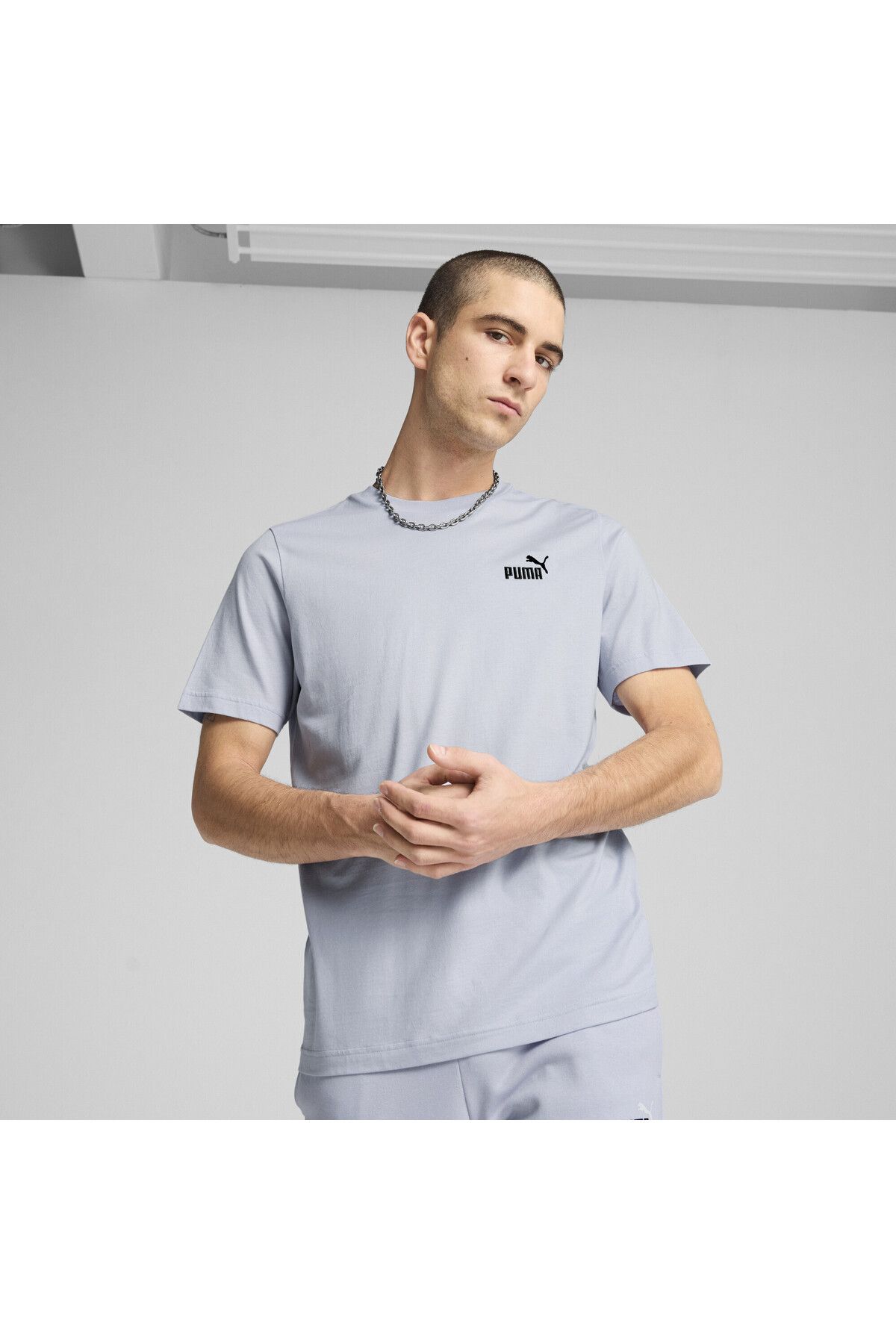 Puma-Essentials 2 Colour Small No. 1 Logo Tee Men 4
