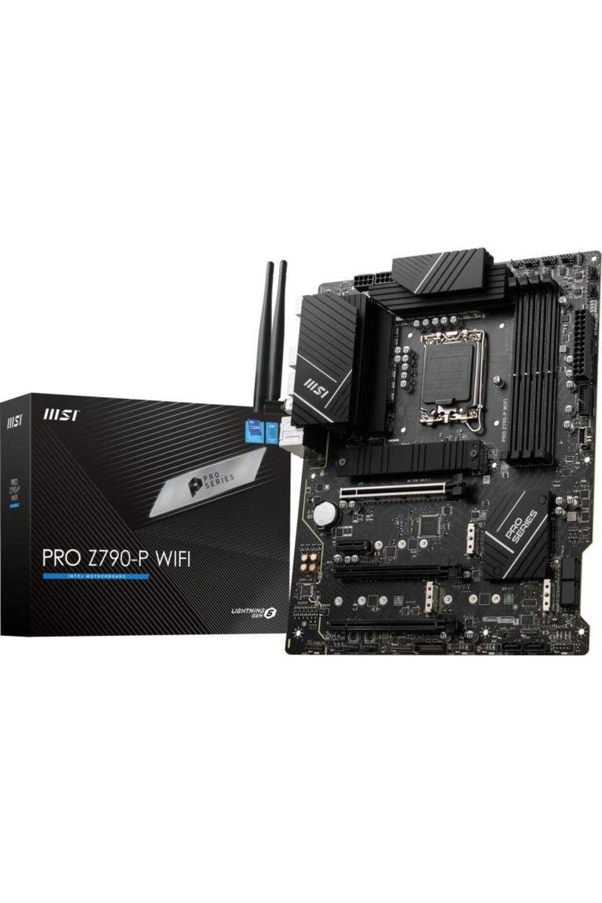 MSI-Placa de baza MSI PRO Z790-P WIFI DDR5, Intel Z790, LGA 1700, ATX 5