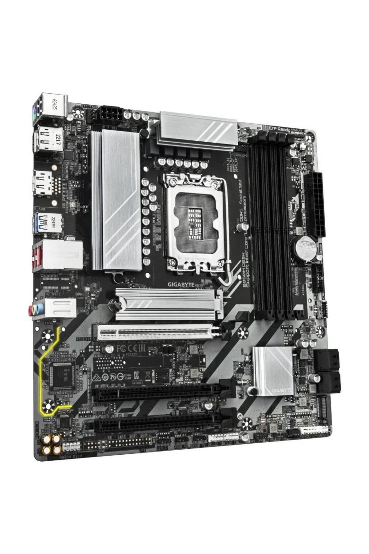 Gigabyte-Placa de baza GIGABYTE B860M DS3H, Intel B860, LGA 1851, DDR5, mATX 3