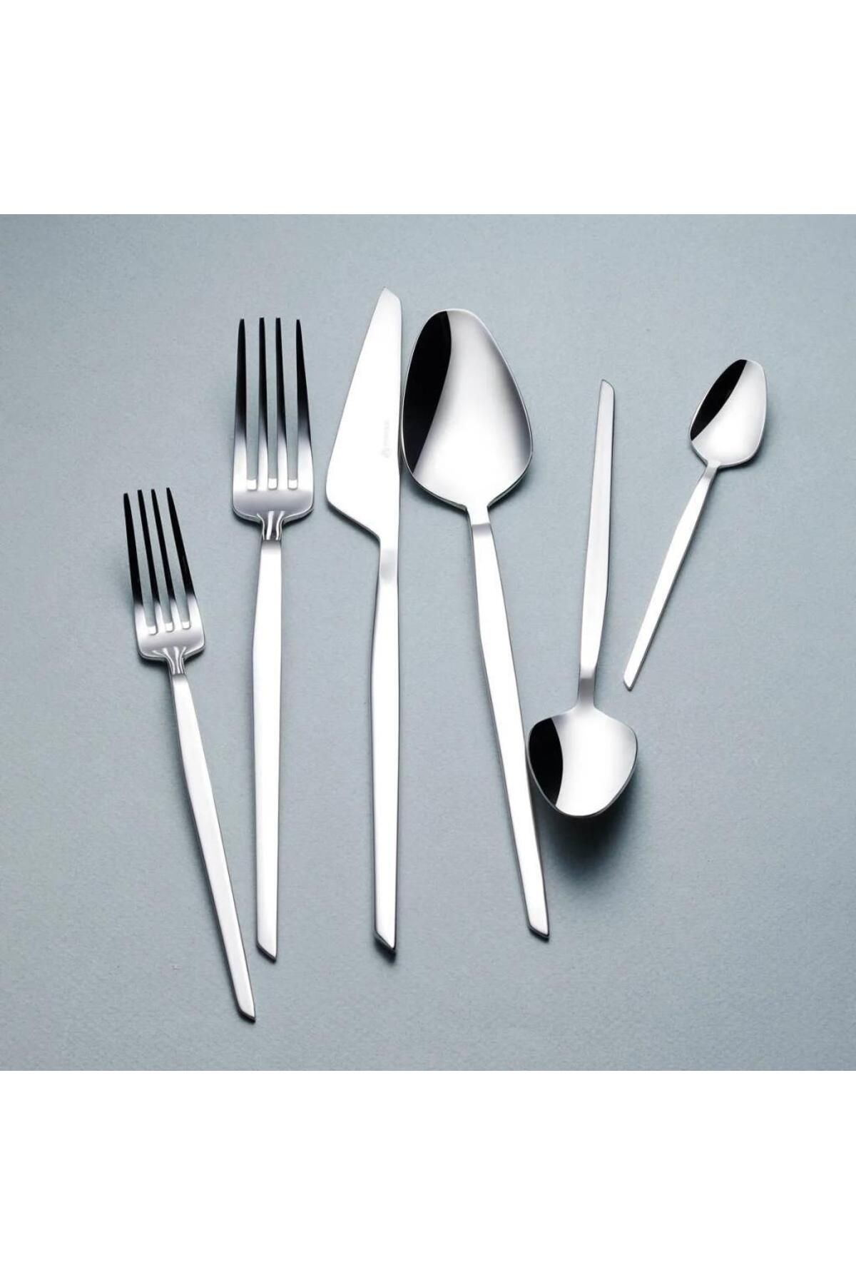 KORKMAZ-A2068 Trea Fork Spoon Knife Set 72 Pieces 1