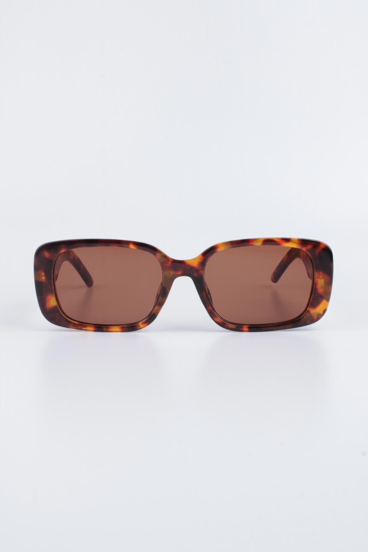 Women's Leopard UV 400 Protected Sunglasses 23SM1806R02