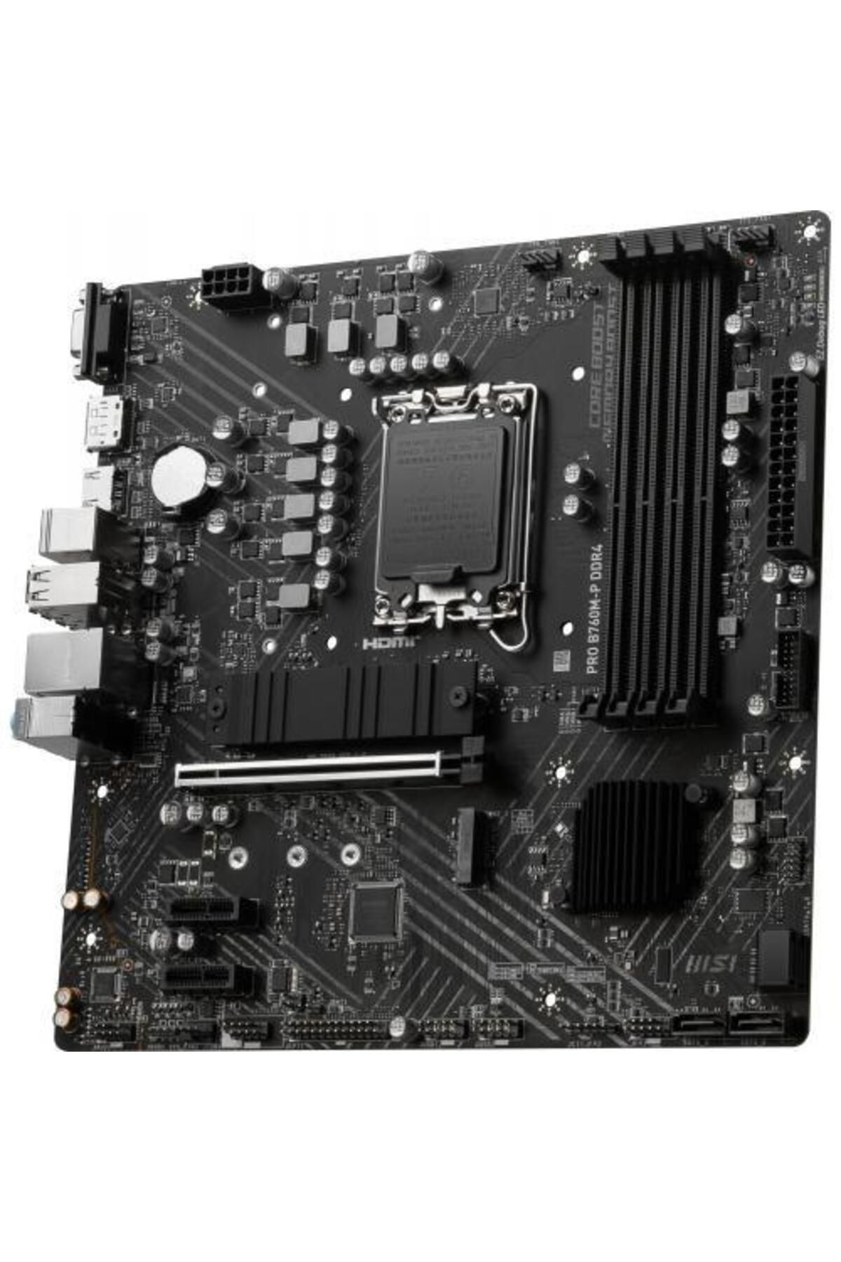MSI-Placa de baza MSI PRO B760M-B DDR4, Intel B760, LGA 1700, mATX 3