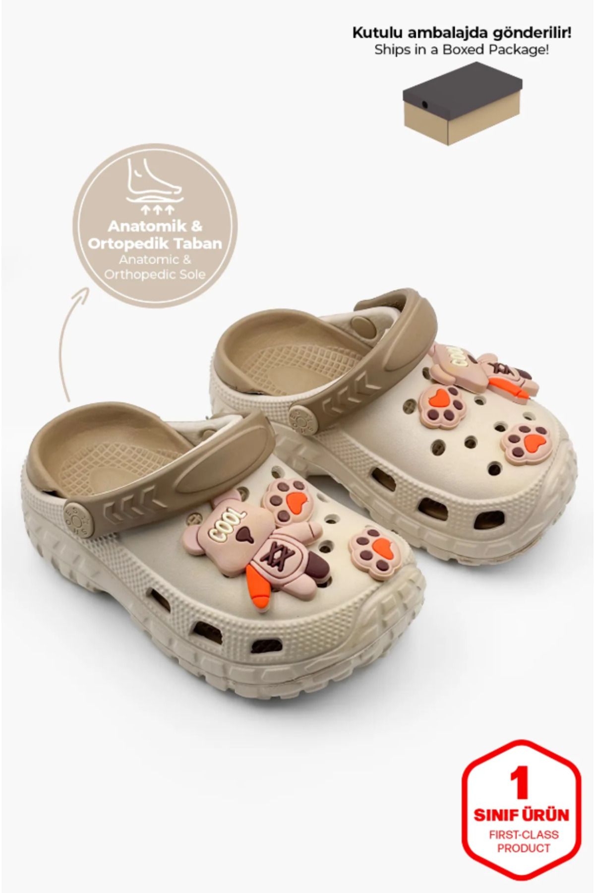 Cozi company-Παιδικές παντόφλες Emoji Figured School Nursery Beach Pool Casual παντόφλες & σανδάλια 1