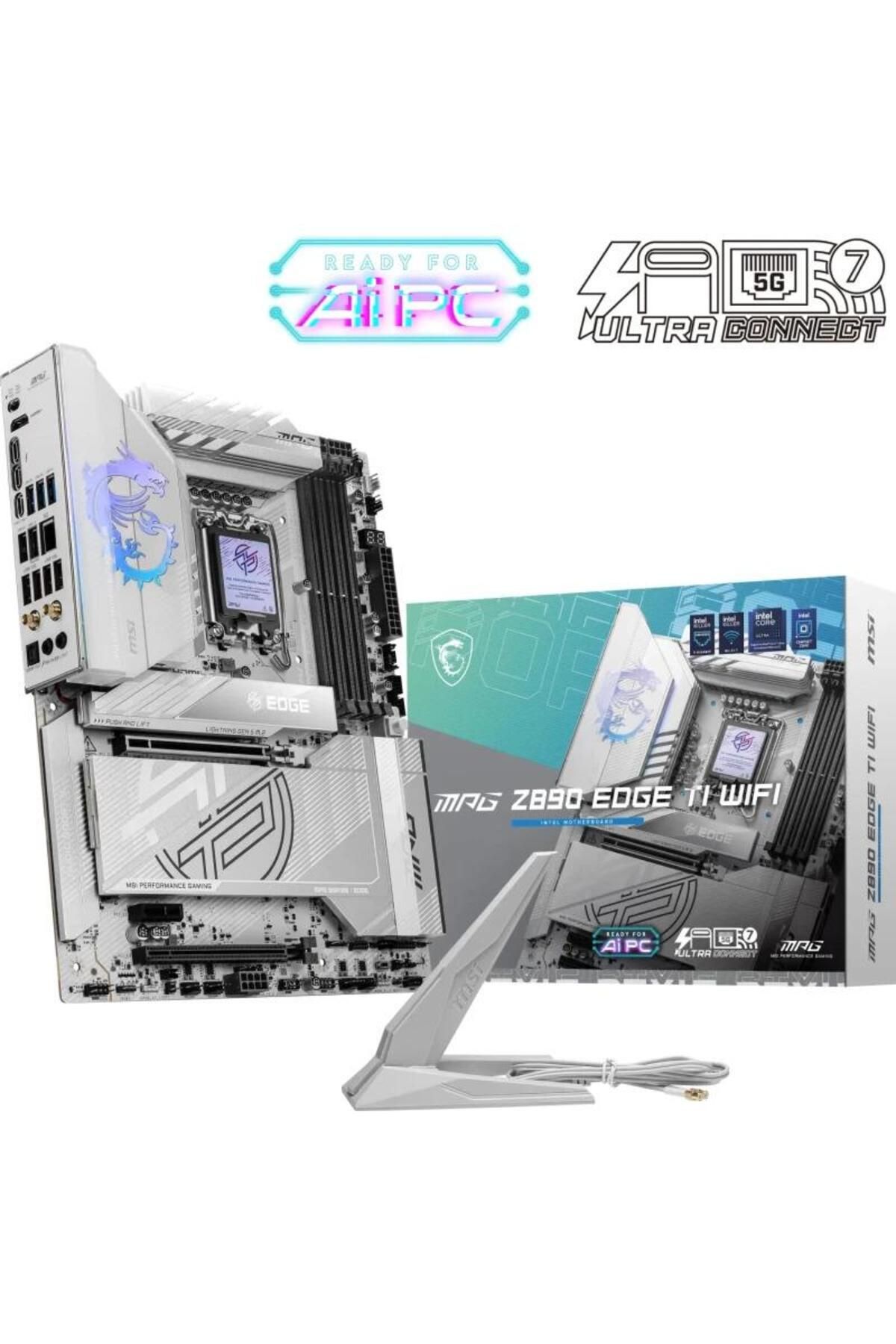 MSI-Motherboard MSI MPG Z890 EDGE TI WIFI, DDR5, ATX, LGA 1851, Intel Z890 6